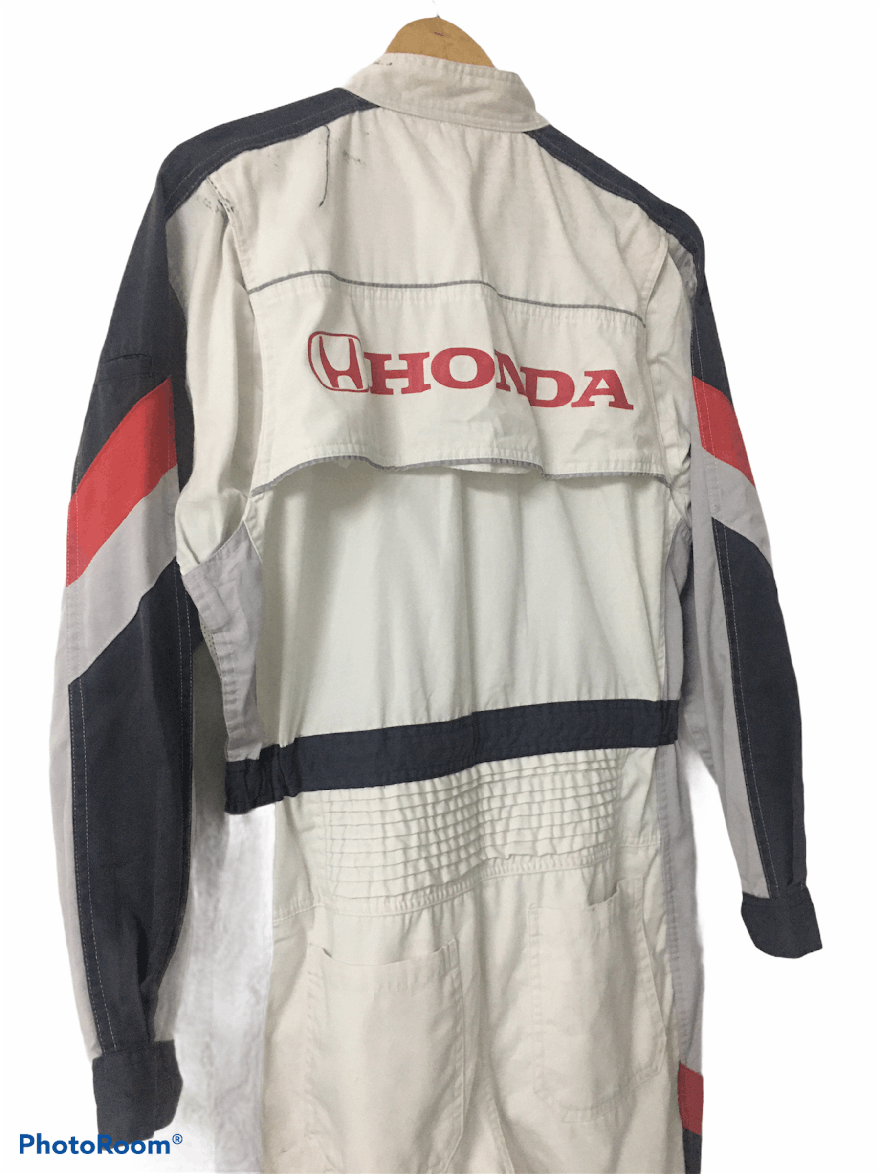 Honda × Japanese Brand × Vintage Rare Vintage Honda Coverall / Workers / Made in Japan Size US 32 / EU 48 - 3 Thumbnail