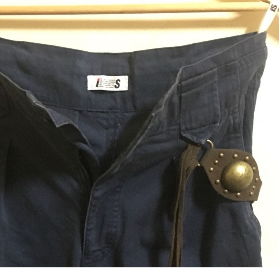 Issey Miyake RaRe Vintage Issey Miyake Pant With Leather accessories Size US 29 - 7 Thumbnail