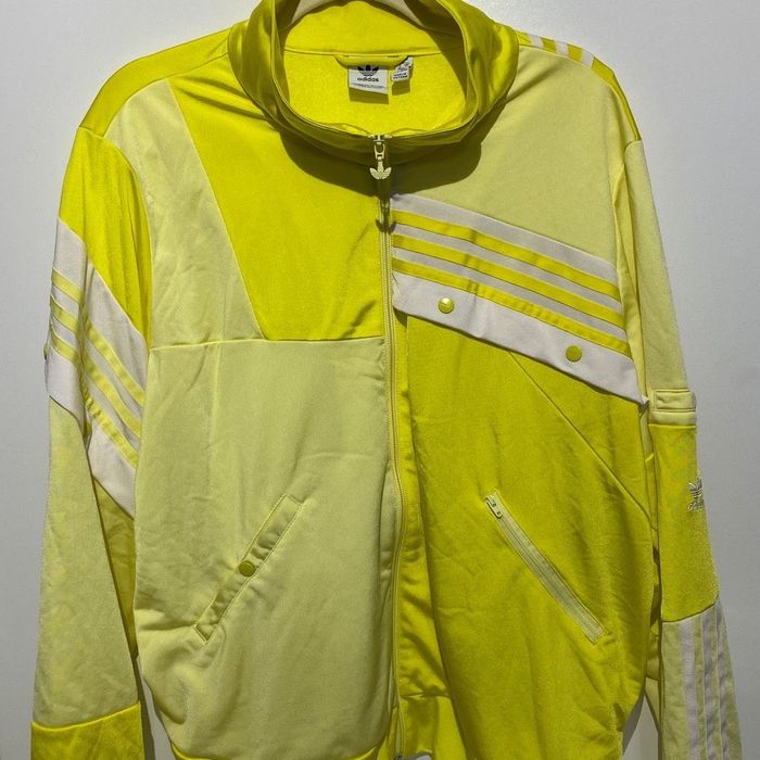 Adidas Adidas Originals Jackets & Coats Adidas Originals Danille Cathari Yellow Fashion Track 3XL | Grailed