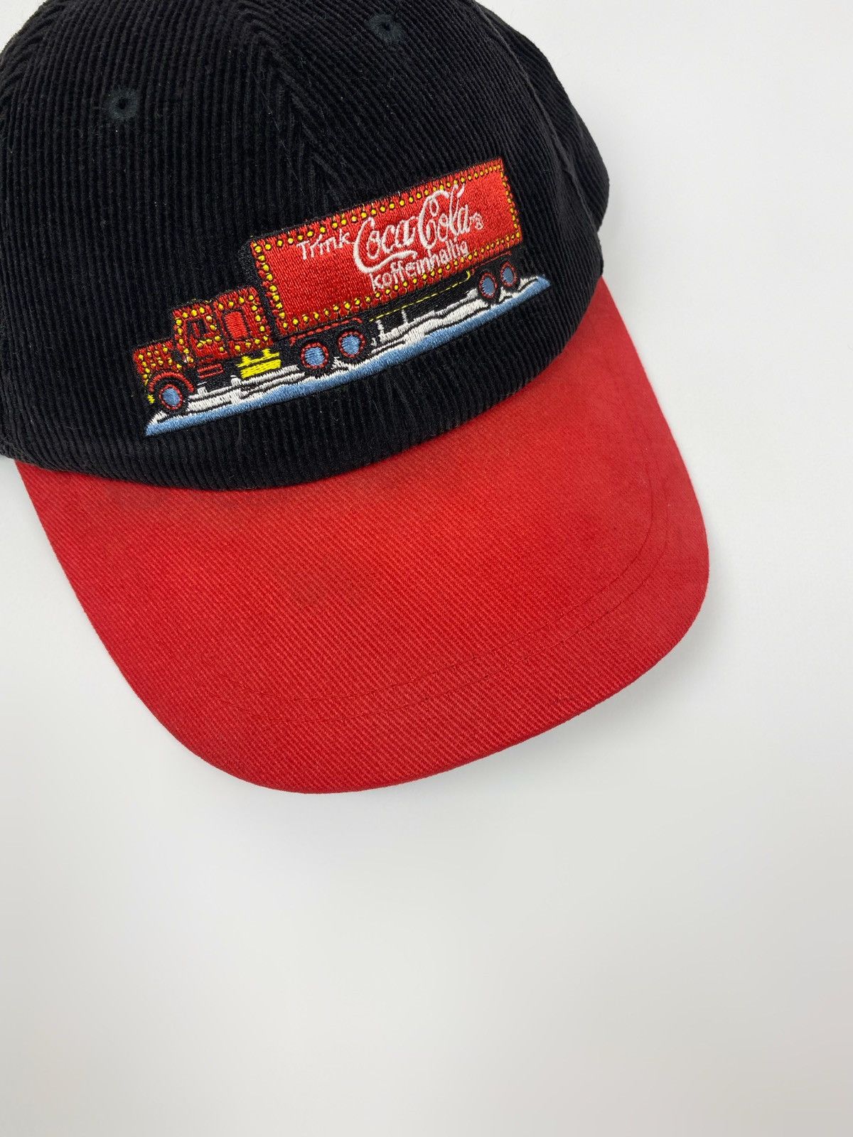 Vintage Vintage Coca Cola Corduroy Snap Back Cap Size ONE SIZE - 6 Thumbnail