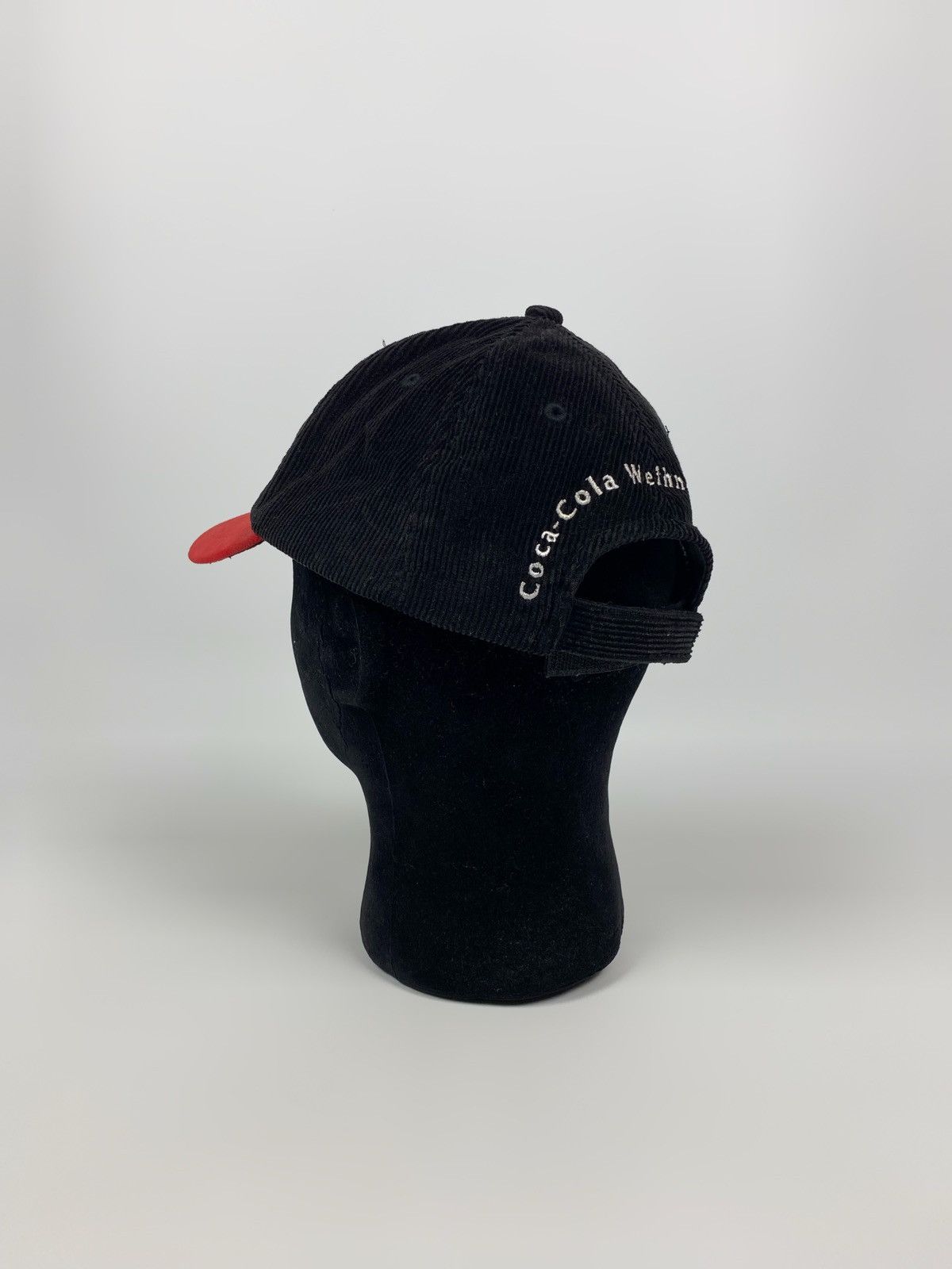 Vintage Vintage Coca Cola Corduroy Snap Back Cap Size ONE SIZE - 3 Thumbnail