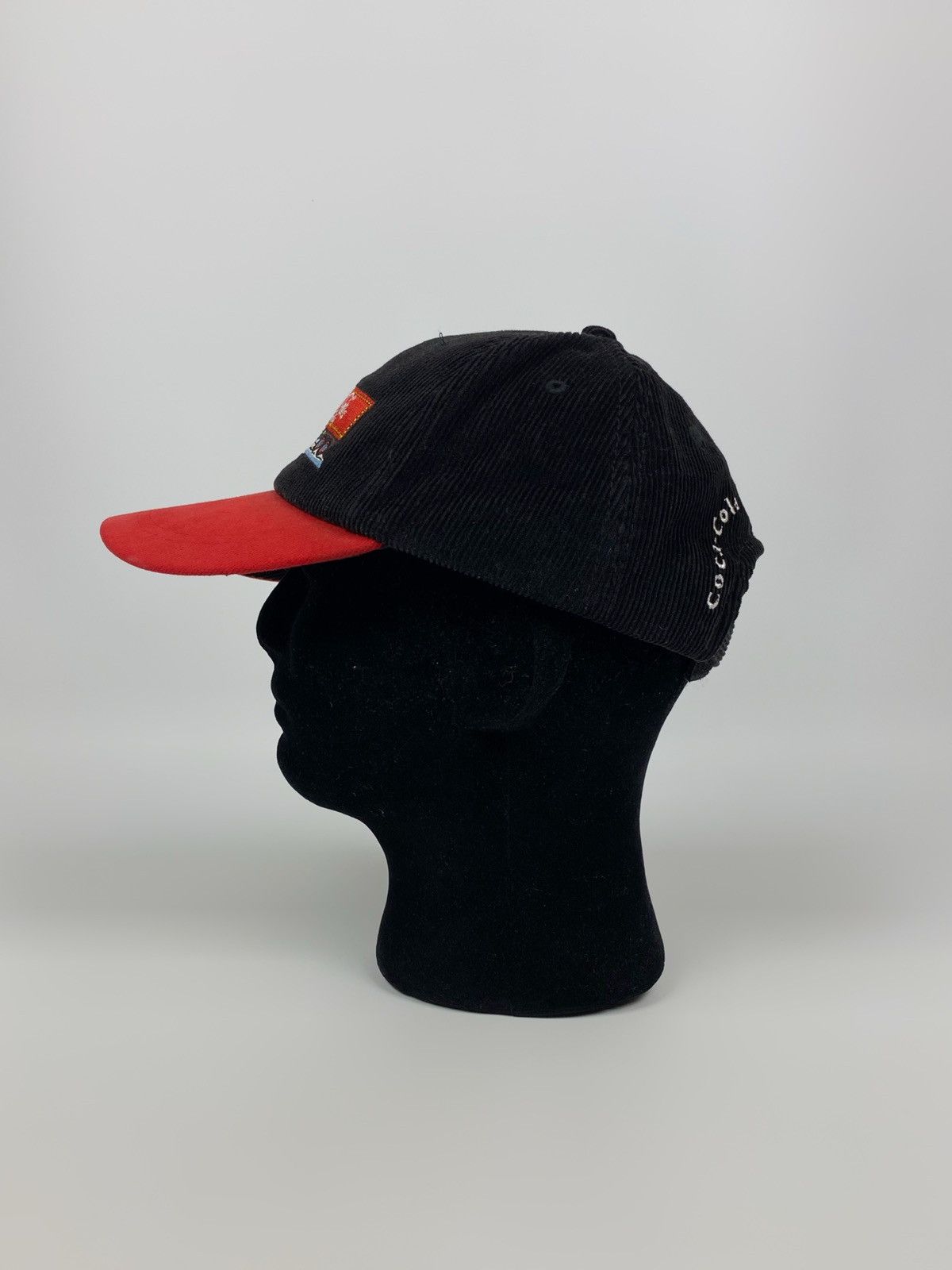 Vintage Vintage Coca Cola Corduroy Snap Back Cap Size ONE SIZE - 2 Thumbnail
