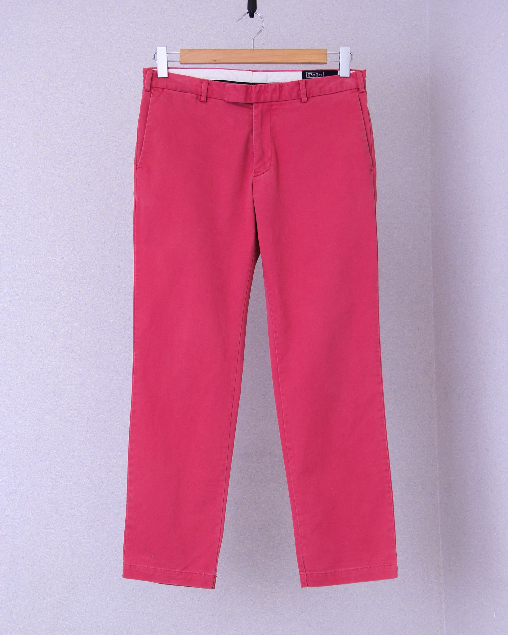 Vintage 90s Ralph Lauren pink striped pants main image 0
