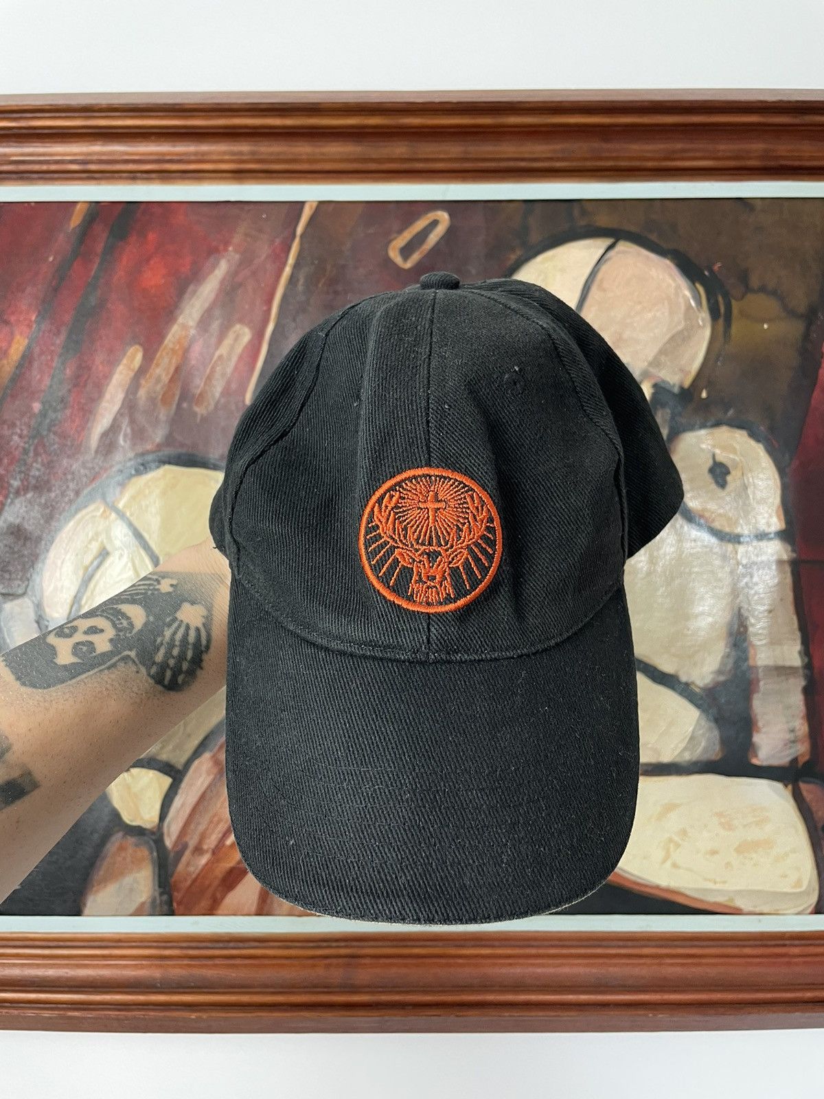 Vintage Jagermeister Vintage Y2k Hat Cap Alcohol Streetwear Hype Size ONE SIZE - 1 Preview