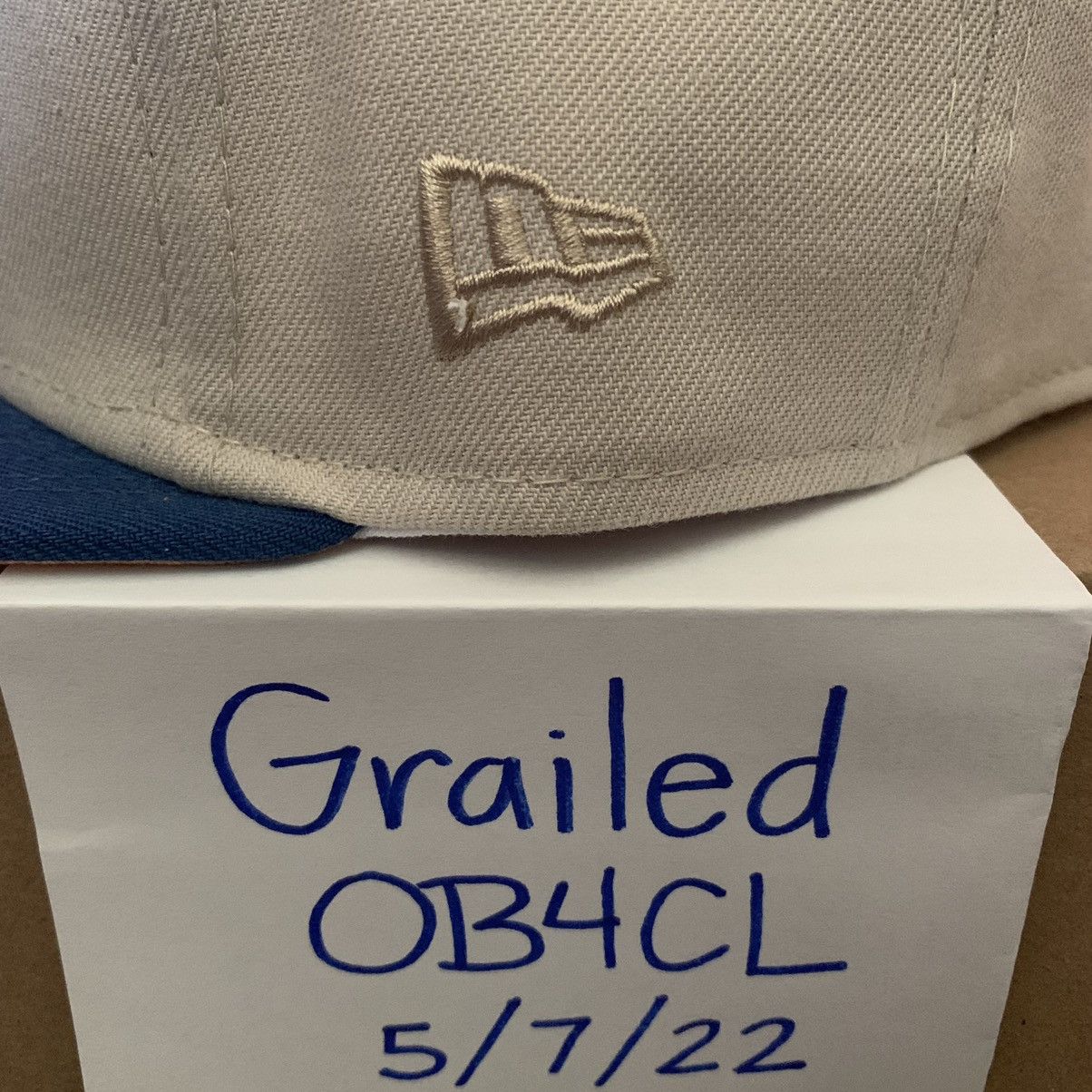 New Era New Era Los Angeles Dodgers 7 1/8 Fitted Hat Club Size ONE SIZE - 3 Thumbnail