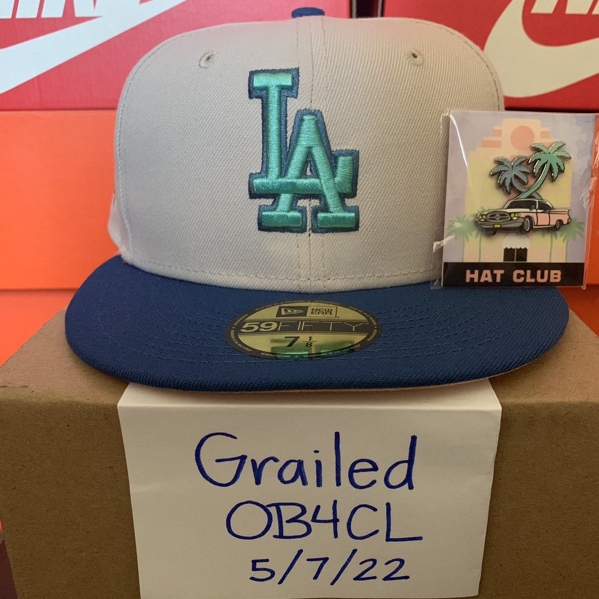 New Era New Era Los Angeles Dodgers 7 1/8 Fitted Hat Club Size ONE SIZE - 1 Thumbnail