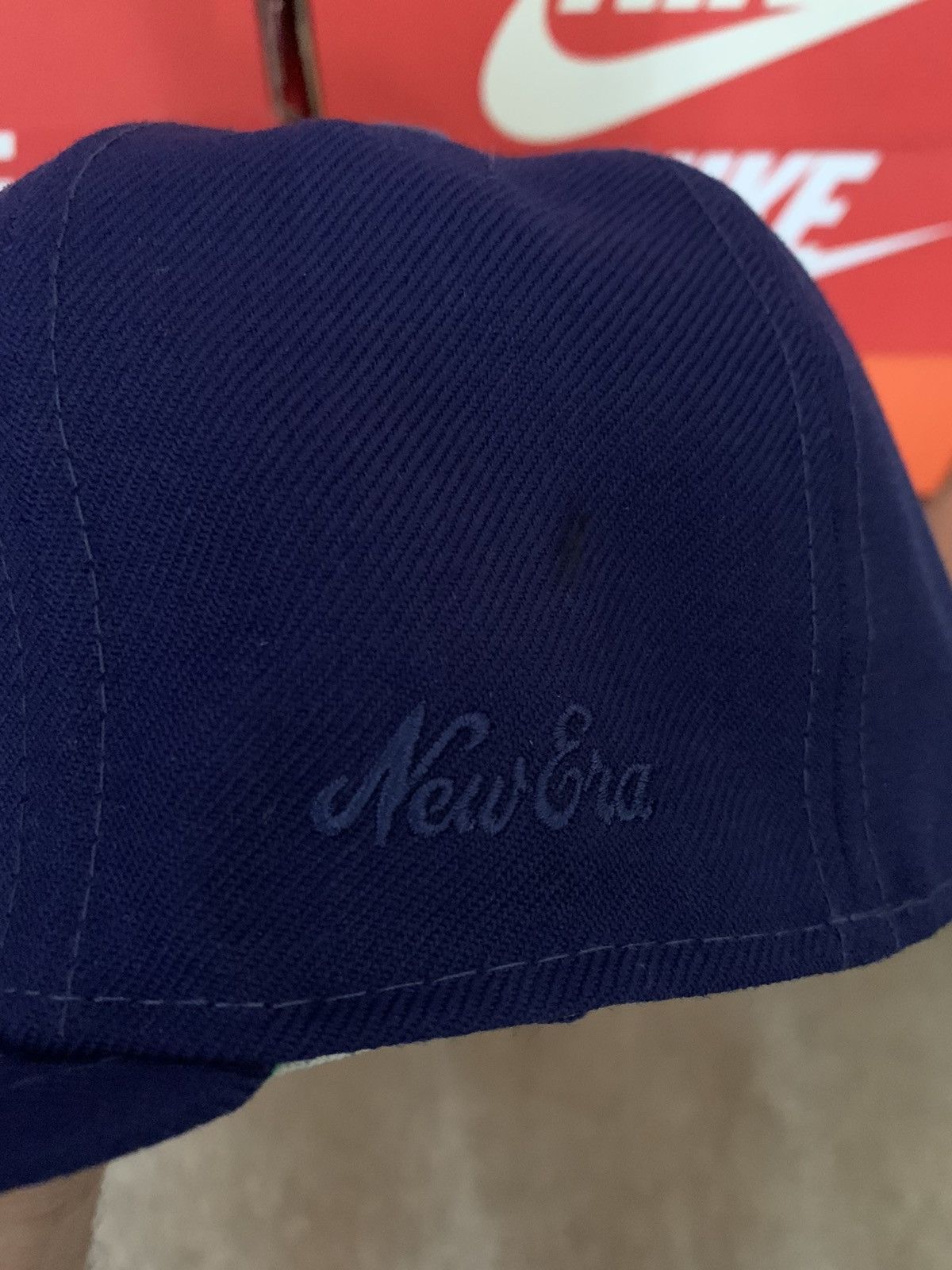 Fear of God × New Era New Era Fear of God World Series Patch Fitted Hat 7 1/8 Size ONE SIZE - 4 Thumbnail