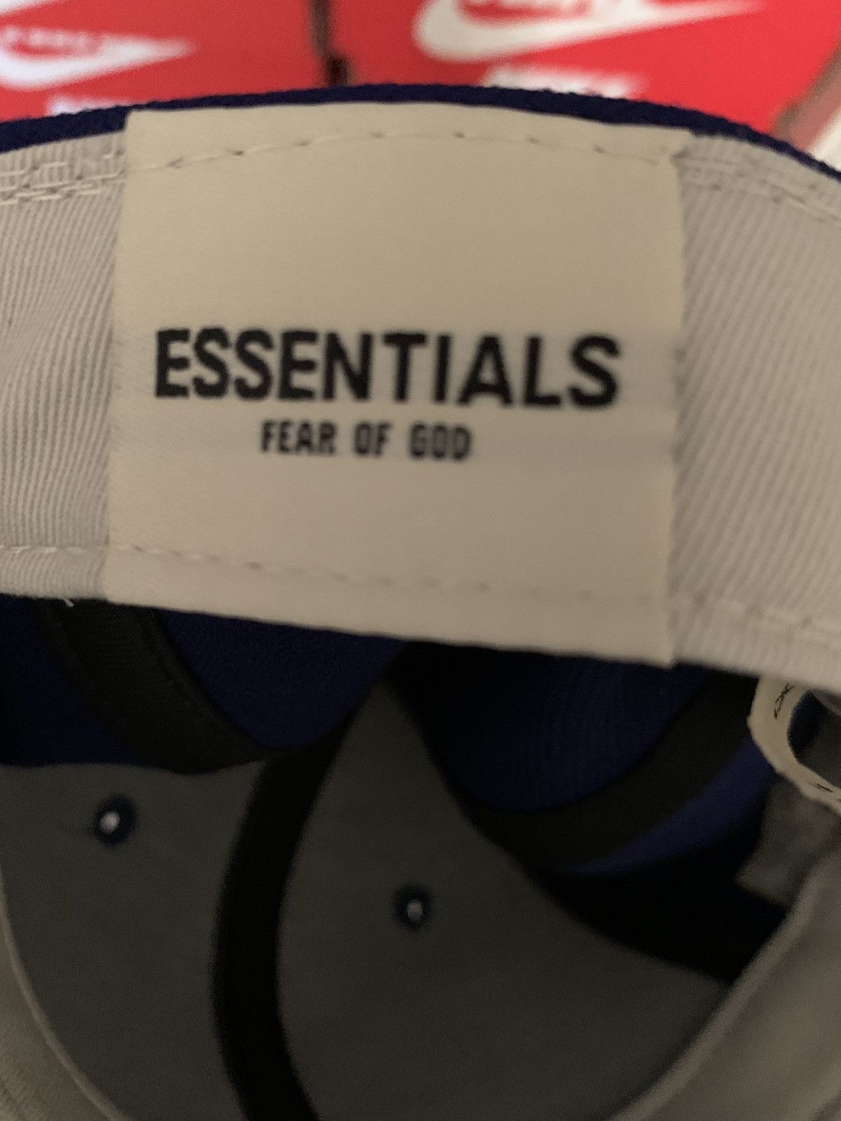 Fear of God × New Era New Era Fear of God World Series Patch Fitted Hat 7 1/8 Size ONE SIZE - 6 Thumbnail