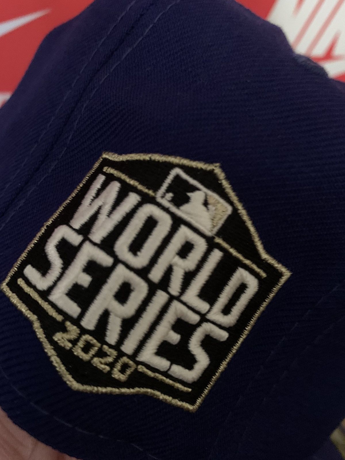 Fear of God × New Era New Era Fear of God World Series Patch Fitted Hat 7 1/8 Size ONE SIZE - 2 Thumbnail