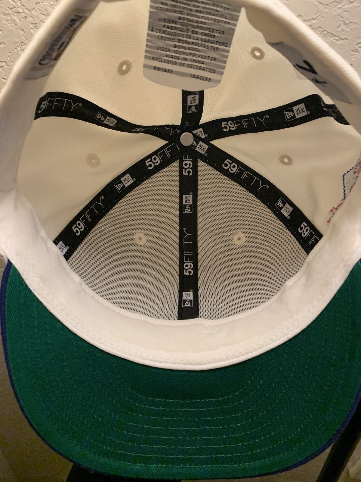MLB × MyFitteds × New Era Los Angeles Dodgers 1988 World Series New Era Fitted 7 1/8 Size ONE SIZE - 5 Thumbnail
