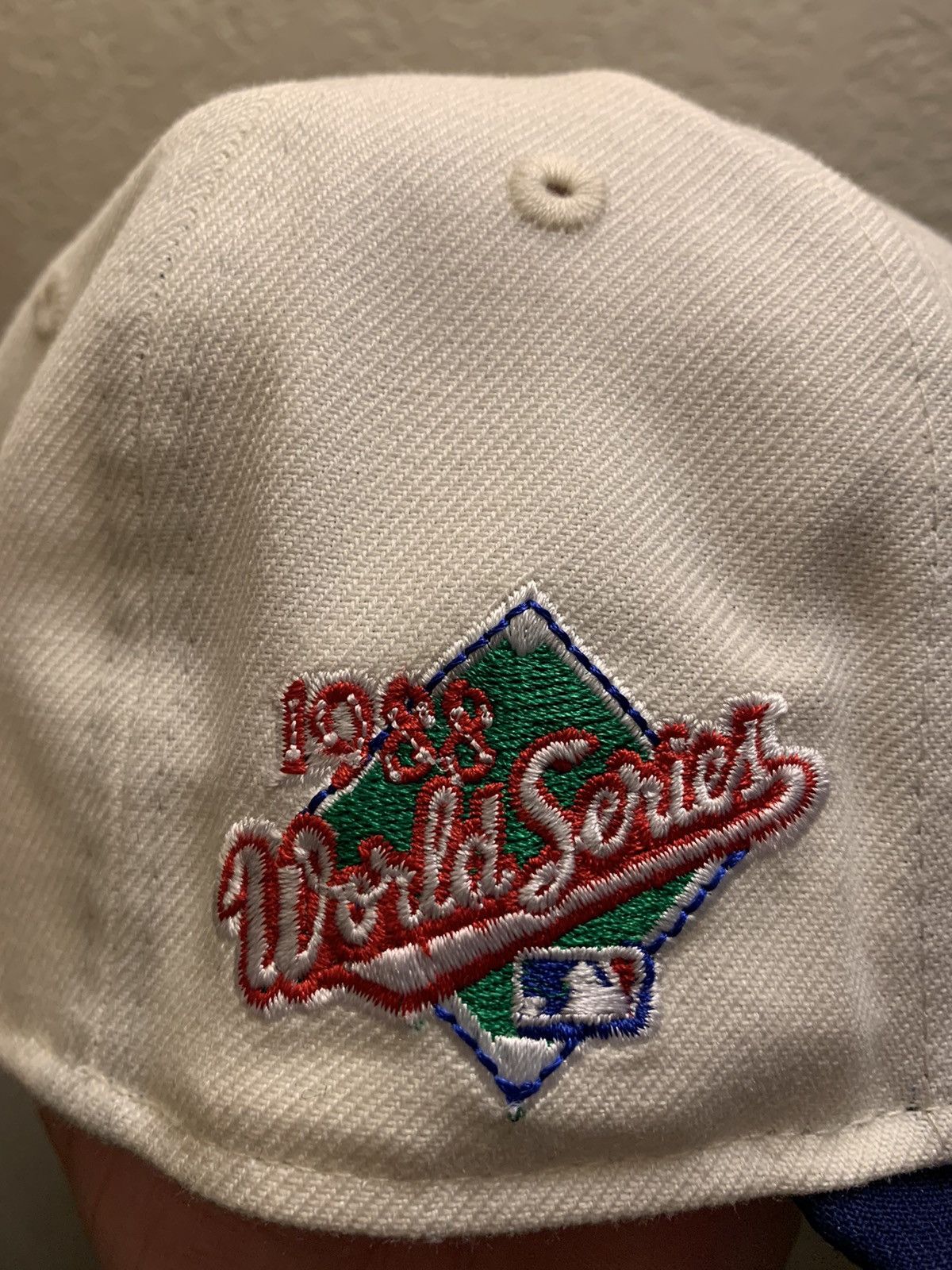 MLB × MyFitteds × New Era Los Angeles Dodgers 1988 World Series New Era Fitted 7 1/8 Size ONE SIZE - 4 Thumbnail