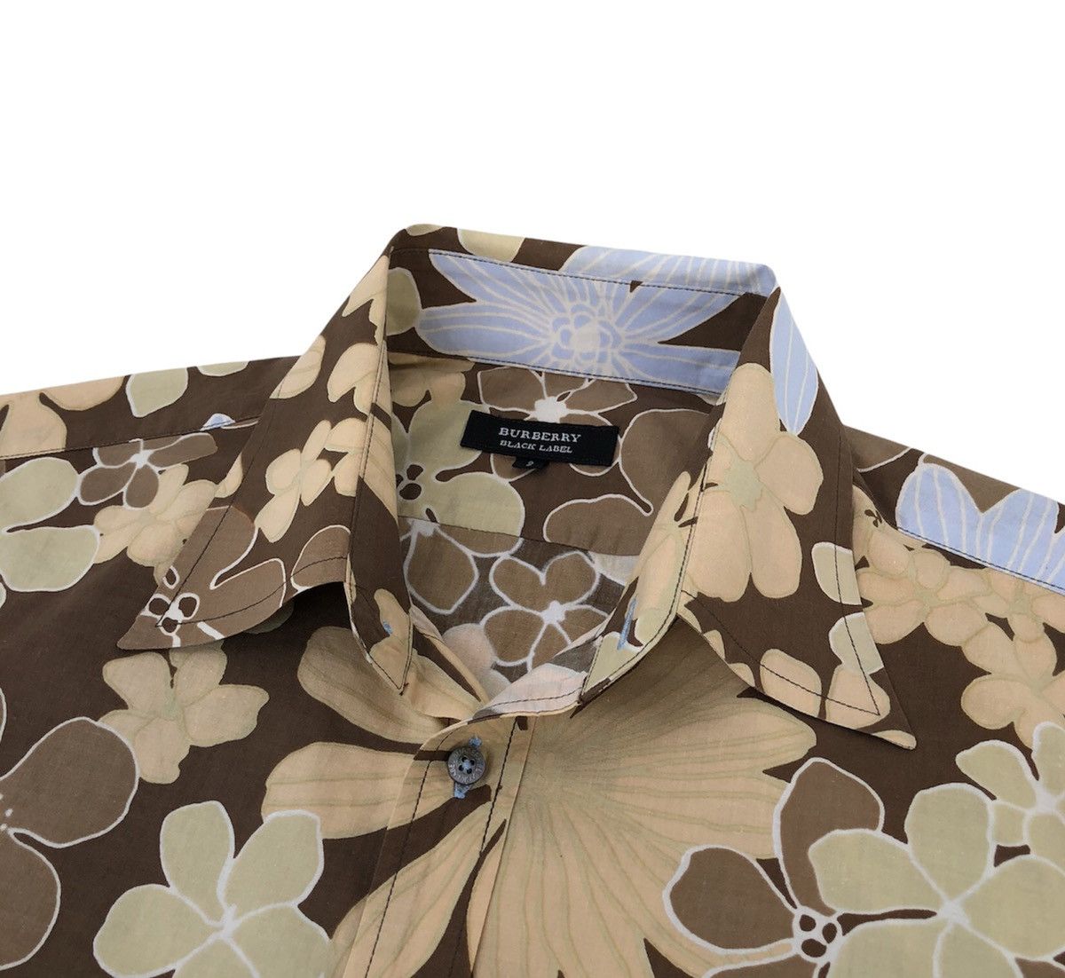 Burberry Burberry Hawaii Flora Short Sleeves Shirt Size US S / EU 44-46 / 1 - 7 Thumbnail