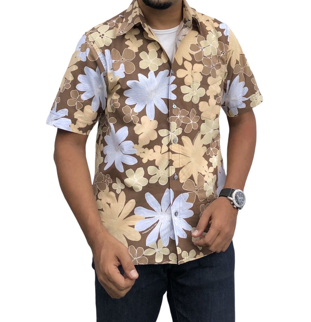 Burberry Burberry Hawaii Flora Short Sleeves Shirt Size US S / EU 44-46 / 1 - 2 Thumbnail