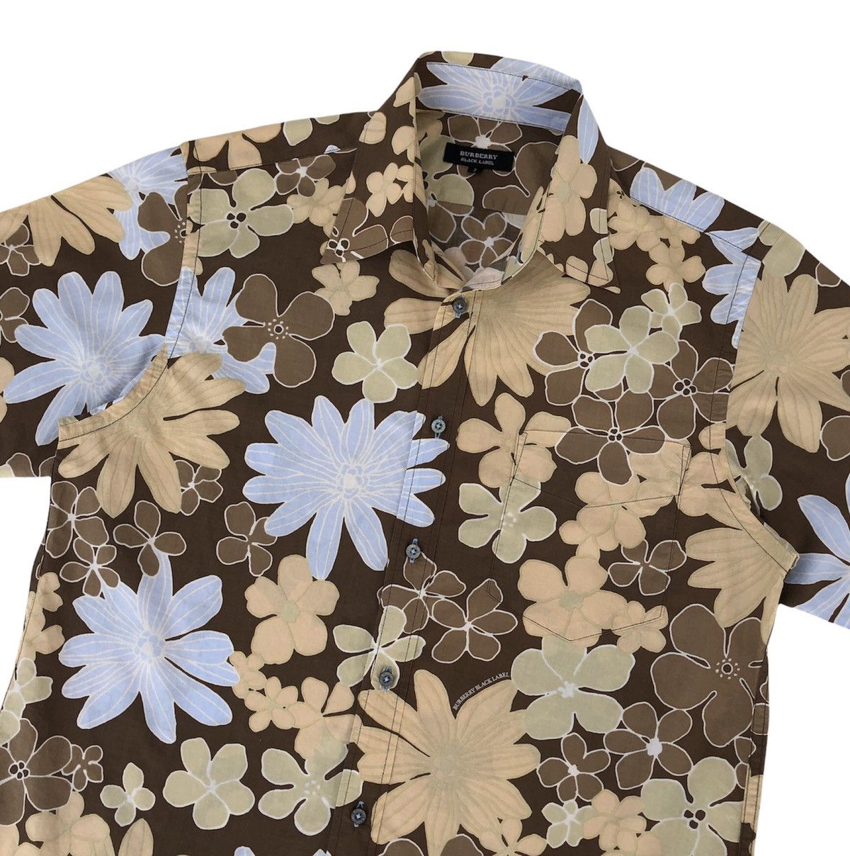 Burberry Burberry Hawaii Flora Short Sleeves Shirt Size US S / EU 44-46 / 1 - 6 Thumbnail