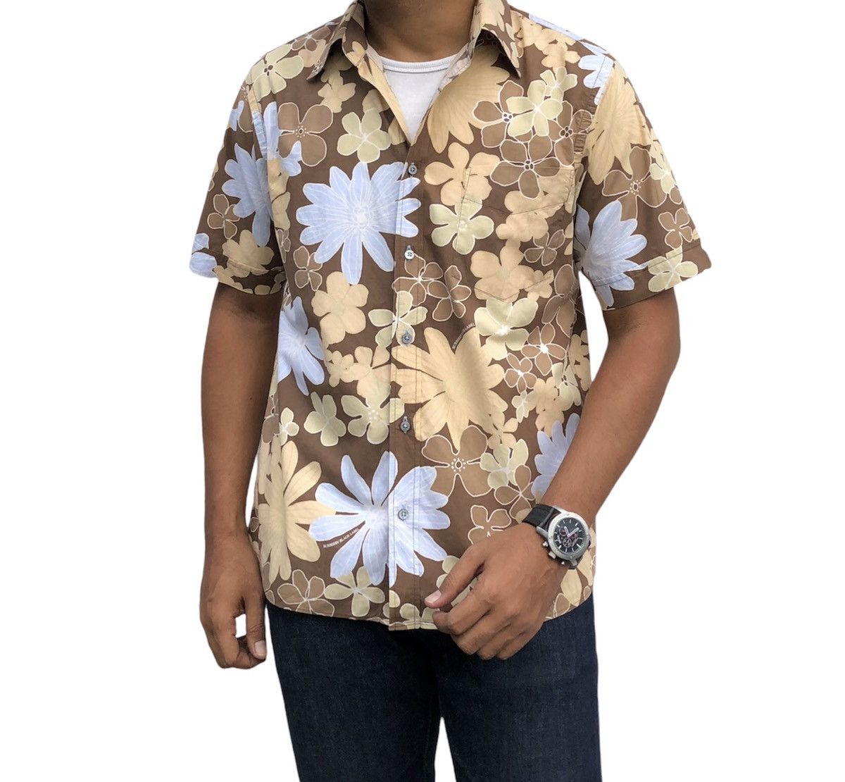 Burberry Burberry Hawaii Flora Short Sleeves Shirt Size US S / EU 44-46 / 1 - 4 Thumbnail
