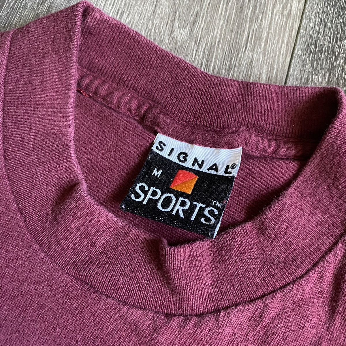NFL Vintage 80s Washington Redskins Charge Graphic Logo T Shirt Size US M / EU 48-50 / 2 - 6 Thumbnail