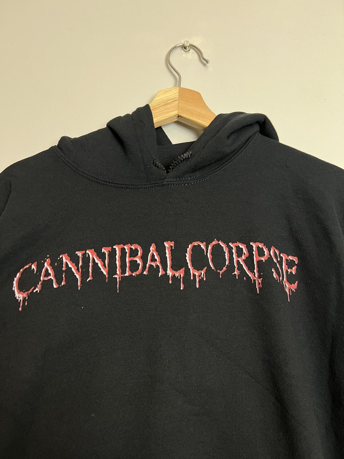 Band Tees Rare Vintage 00s Cannibal Corpse Metal Death Hoodie Y2K M Size US M / EU 48-50 / 2 - 3 Thumbnail