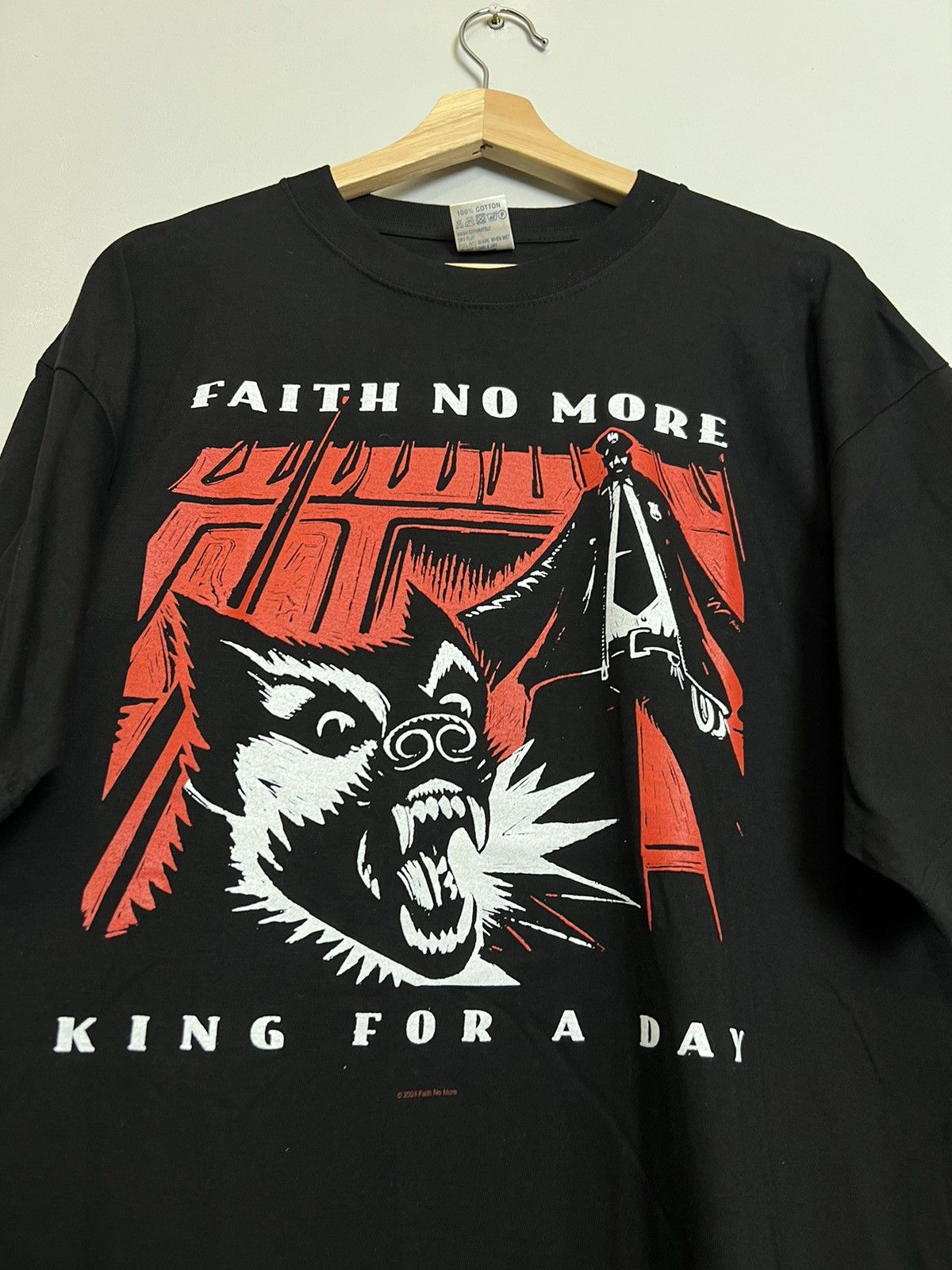 Band Tees Vintage 00s Faith No More King For a day Rock Band Rare Tee Size US XL / EU 56 / 4 - 2 Thumbnail
