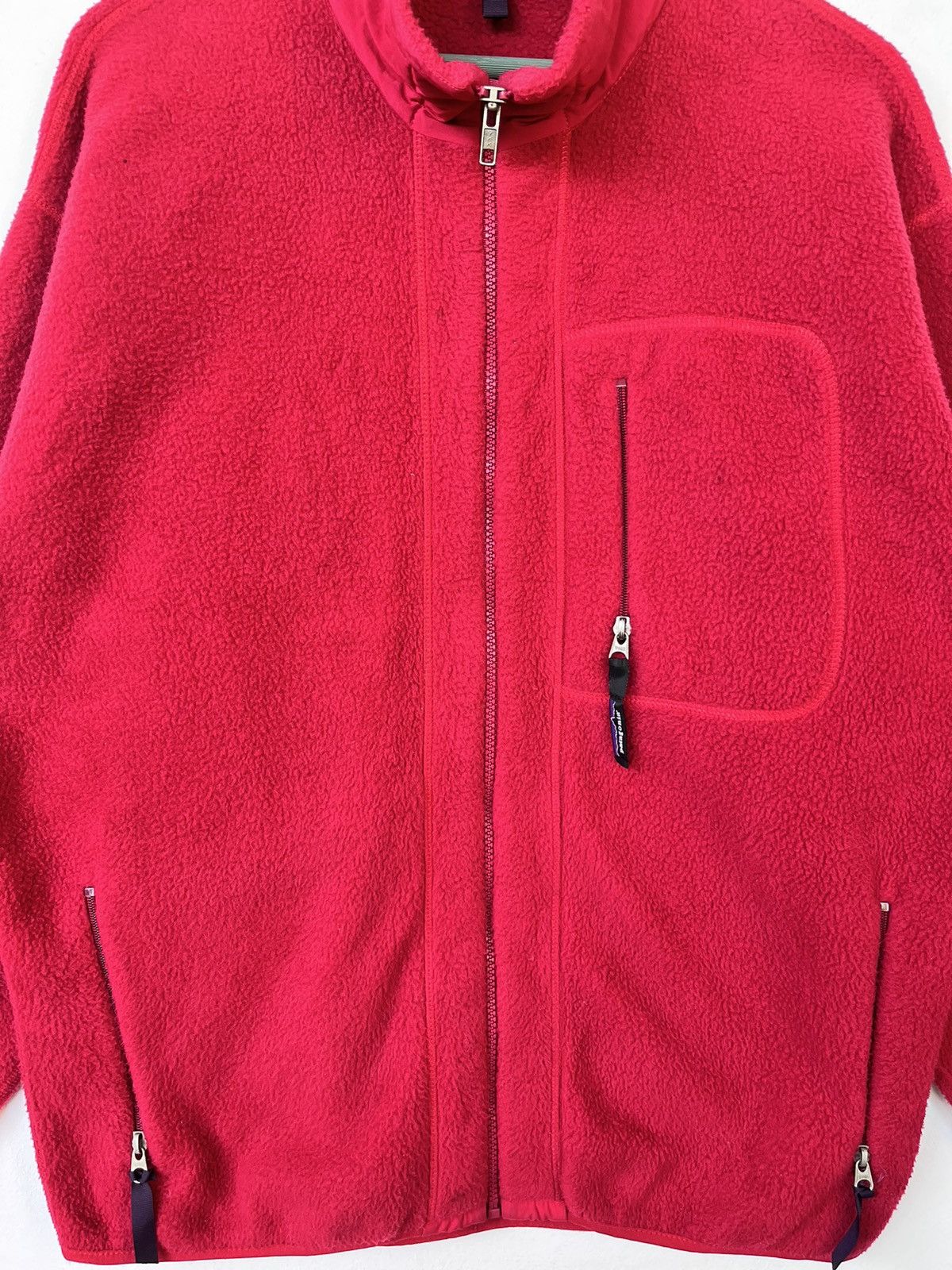 Patagonia Vintage Patagonia Full Zip Fleece Jacket Size US L / EU 52-54 / 3 - 4 Thumbnail