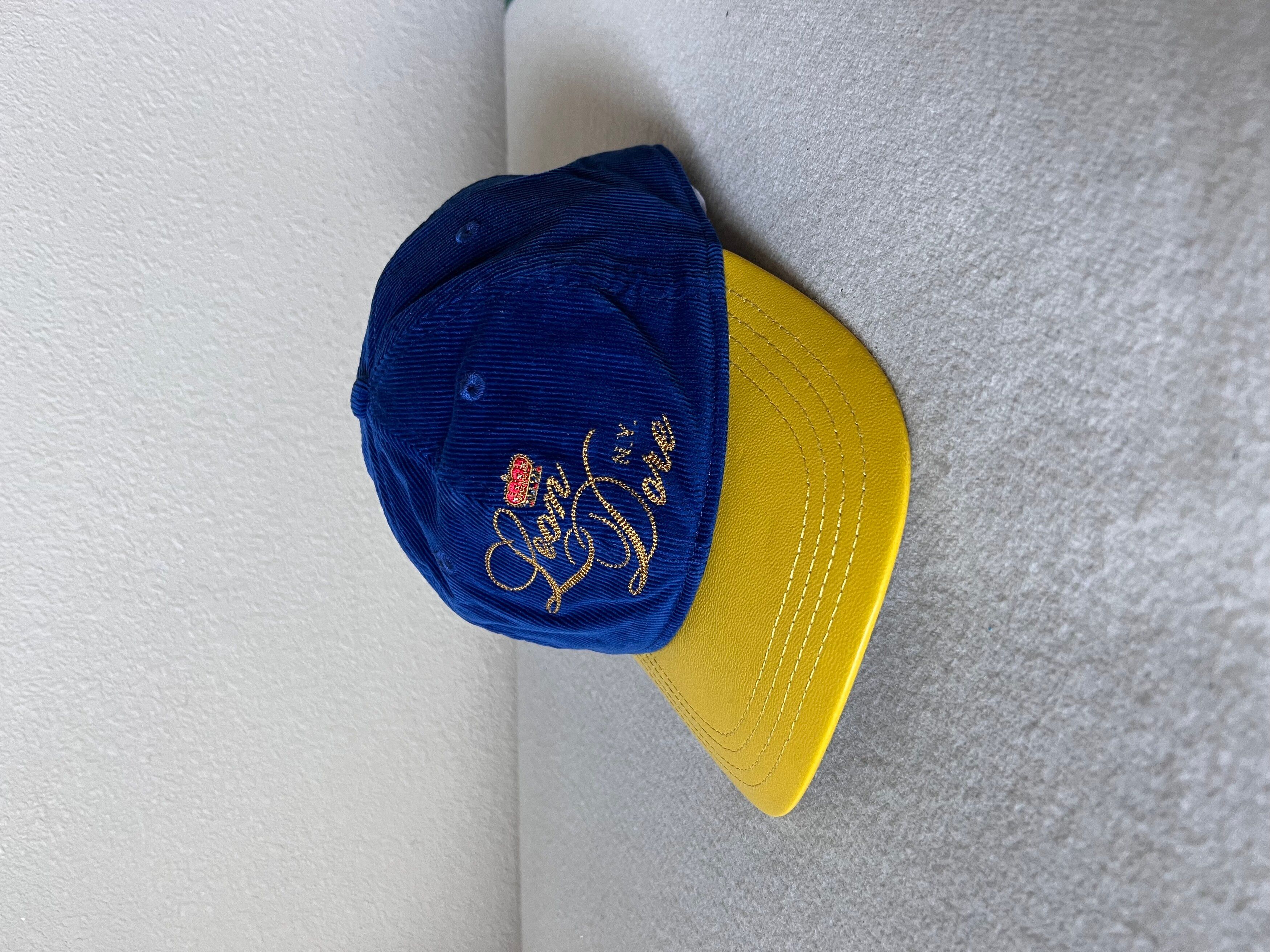 Pre-owned Aimé Leon Dore Crown Logo Hat In Blue