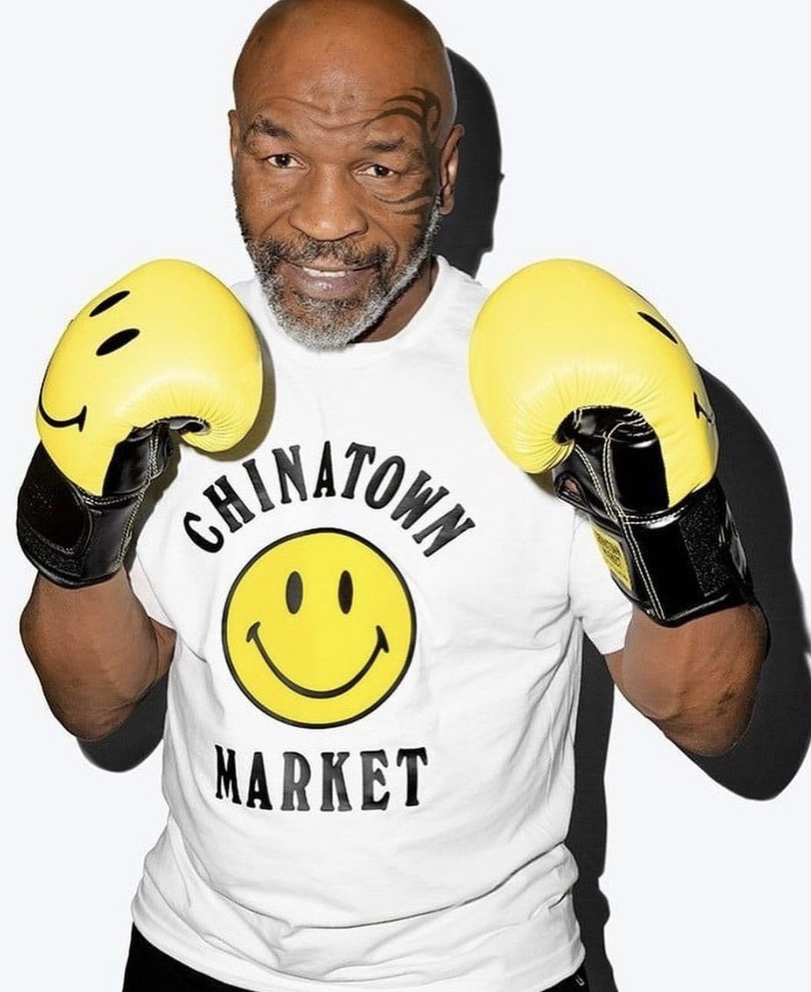 Chinatown Market Smiley Emoji Streetwear White Rare Hoodie