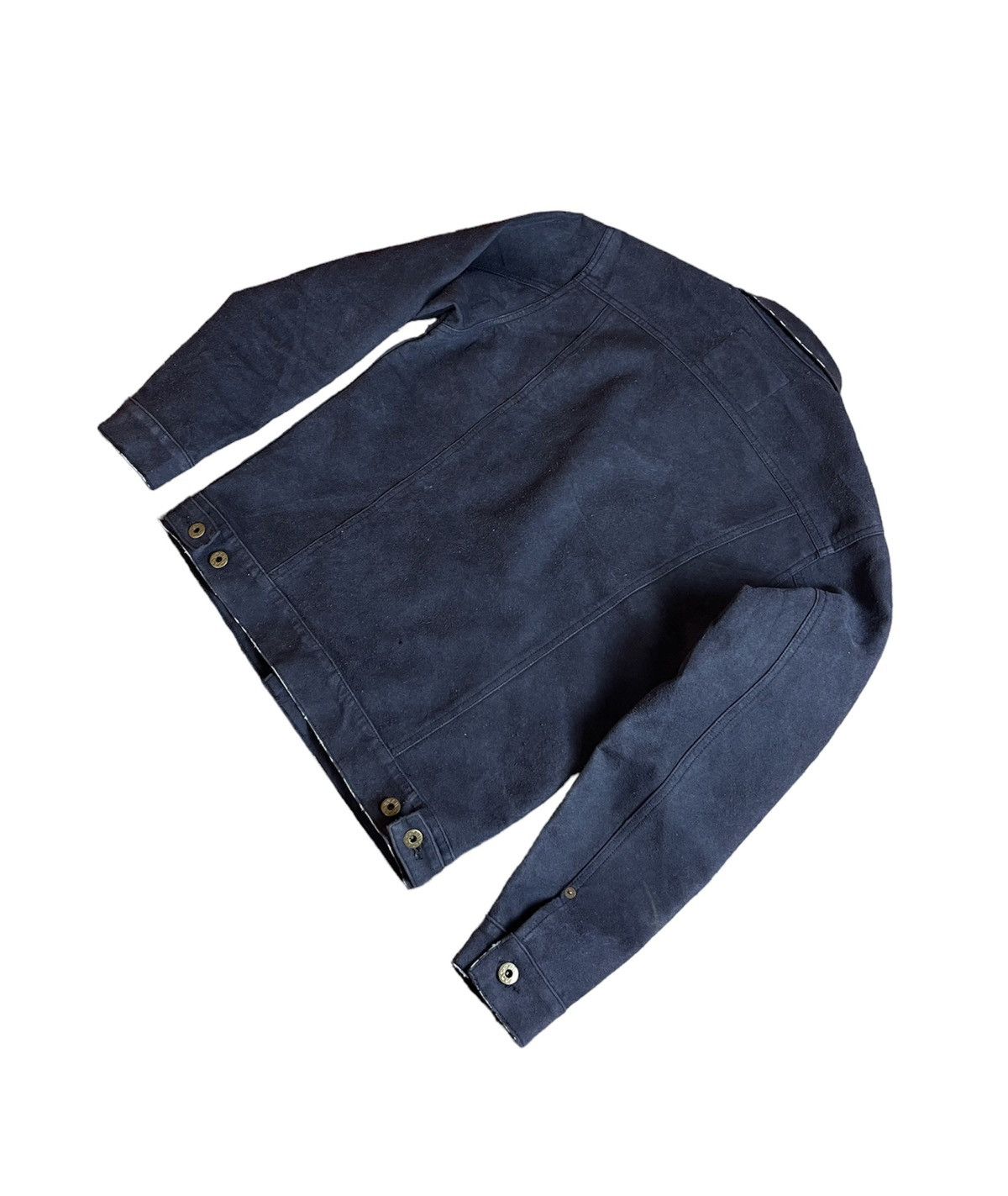 Pure Blue Japan 🔥 Japan Blue Jeans Trucker type ll Jacket Size US M / EU 48-50 / 2 - 2 Thumbnail