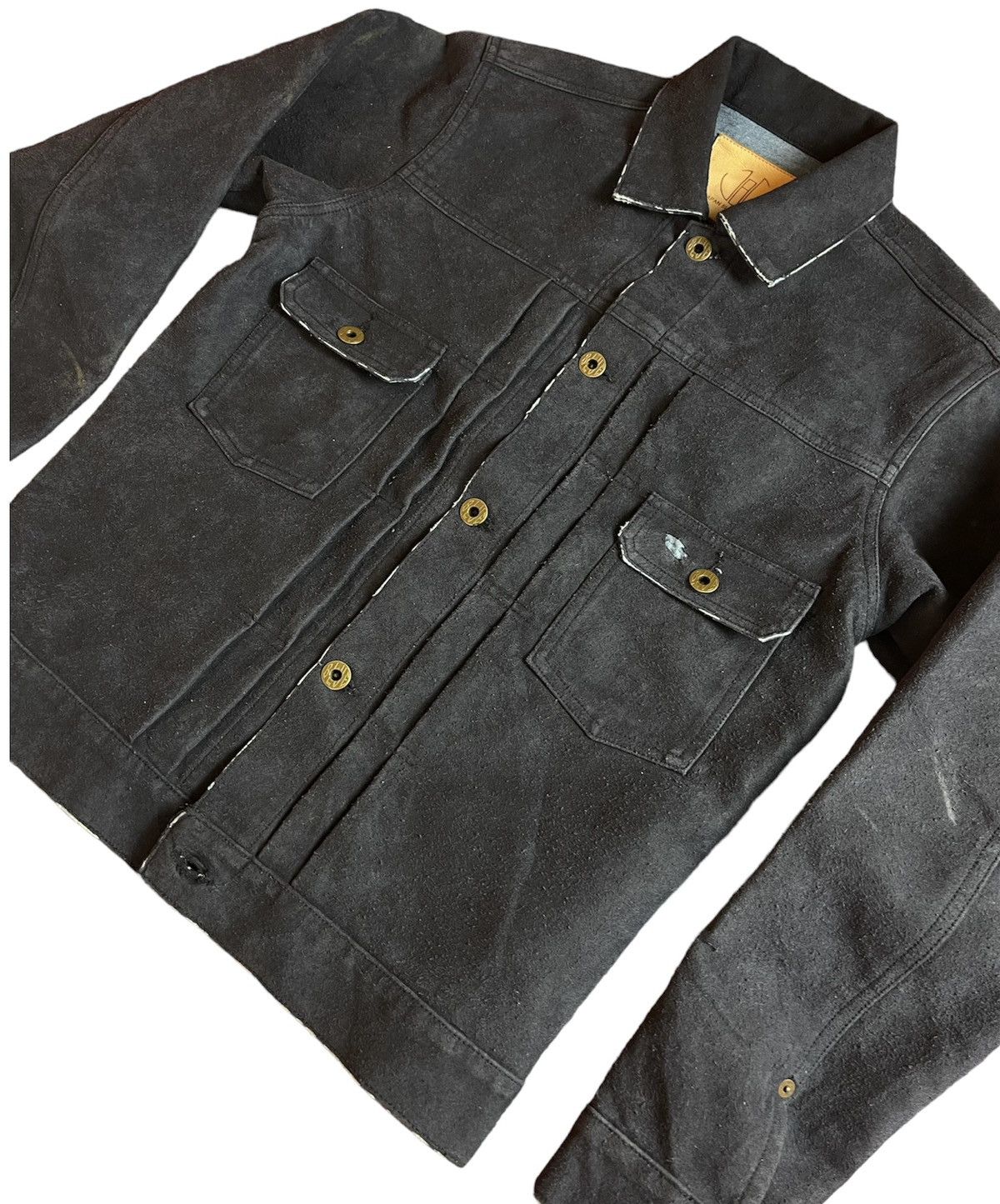 Pure Blue Japan 🔥 Japan Blue Jeans Trucker type ll Jacket Size US M / EU 48-50 / 2 - 3 Thumbnail