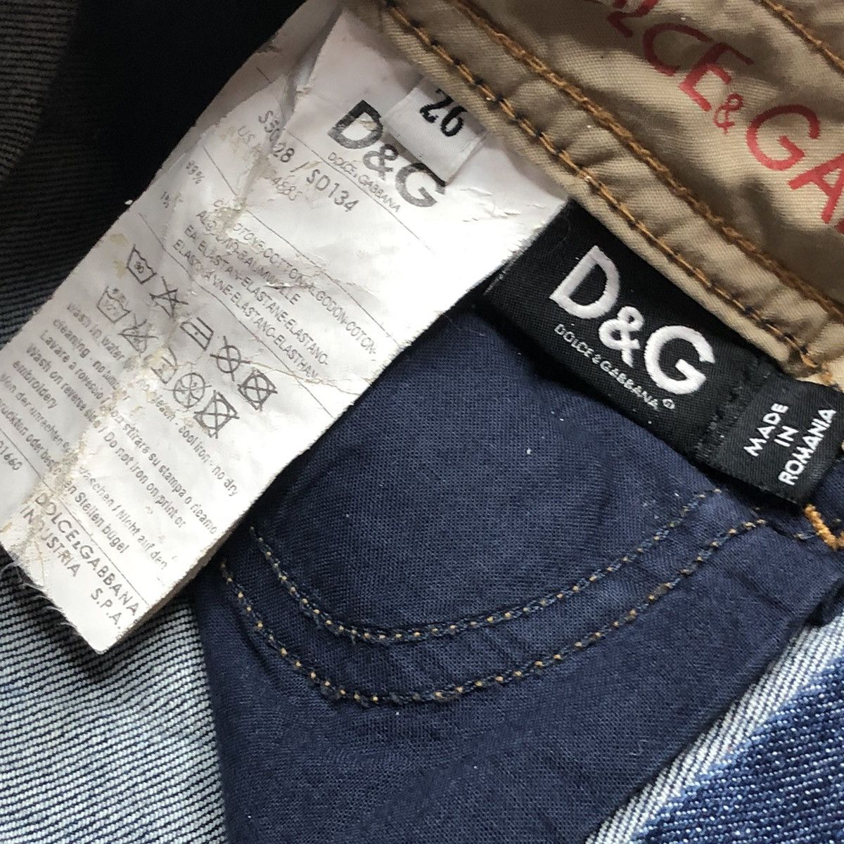 Dolce & Gabbana D&G Dolce & Gabbana Denim Jeans Size 26" / US 2 / IT 38 - 8 Thumbnail