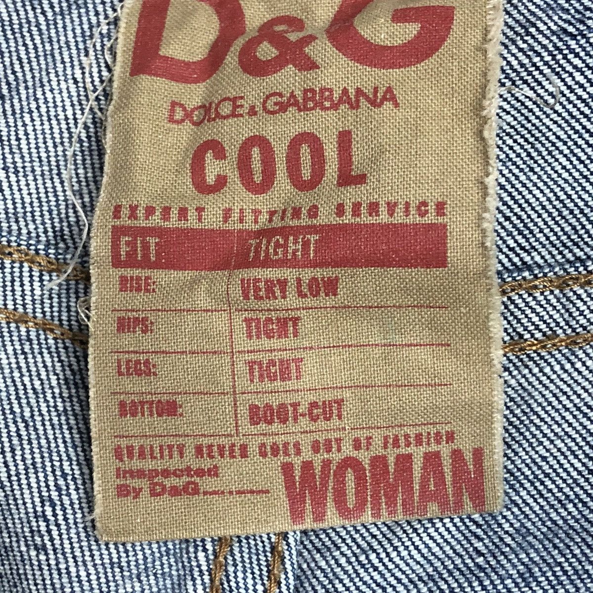 Dolce & Gabbana D&G Dolce & Gabbana Denim Jeans Size 26" / US 2 / IT 38 - 7 Thumbnail
