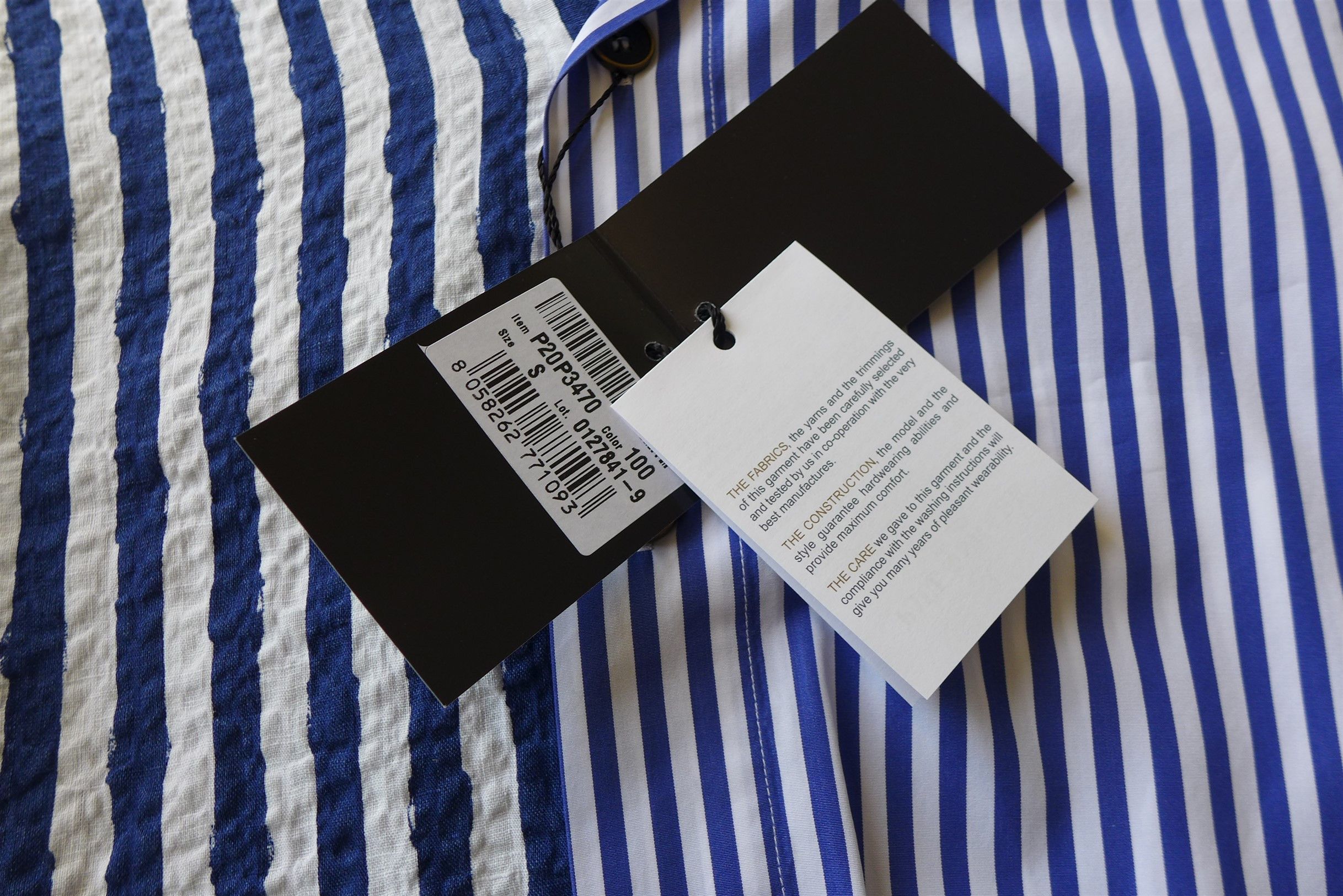 Greg Lauren × Paul & Shark Greg Lauren X Paul & Shark Oversized Contrast Striped Shirt Size US S / EU 44-46 / 1 - 13 Thumbnail