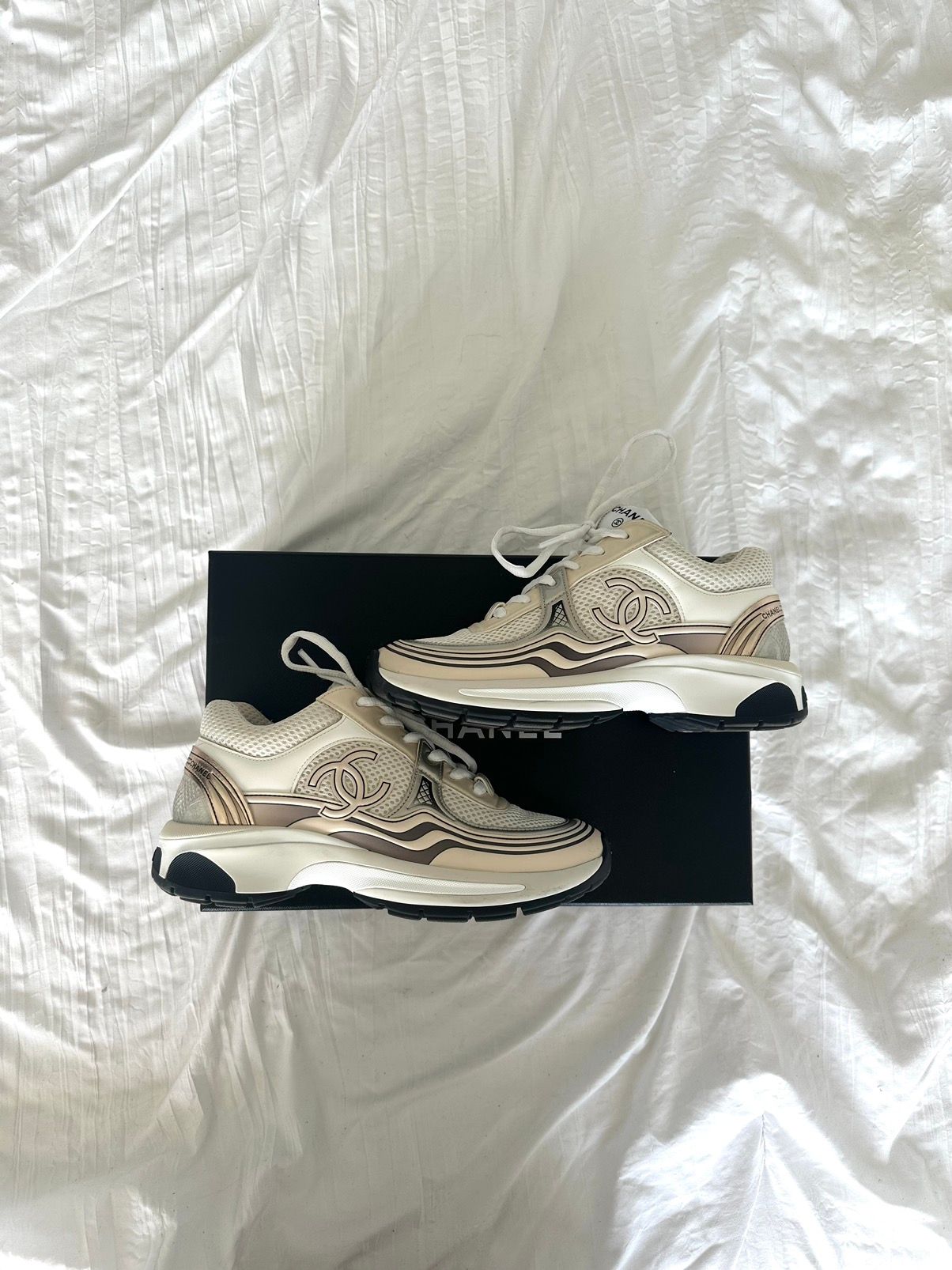 chanel runners mens 10