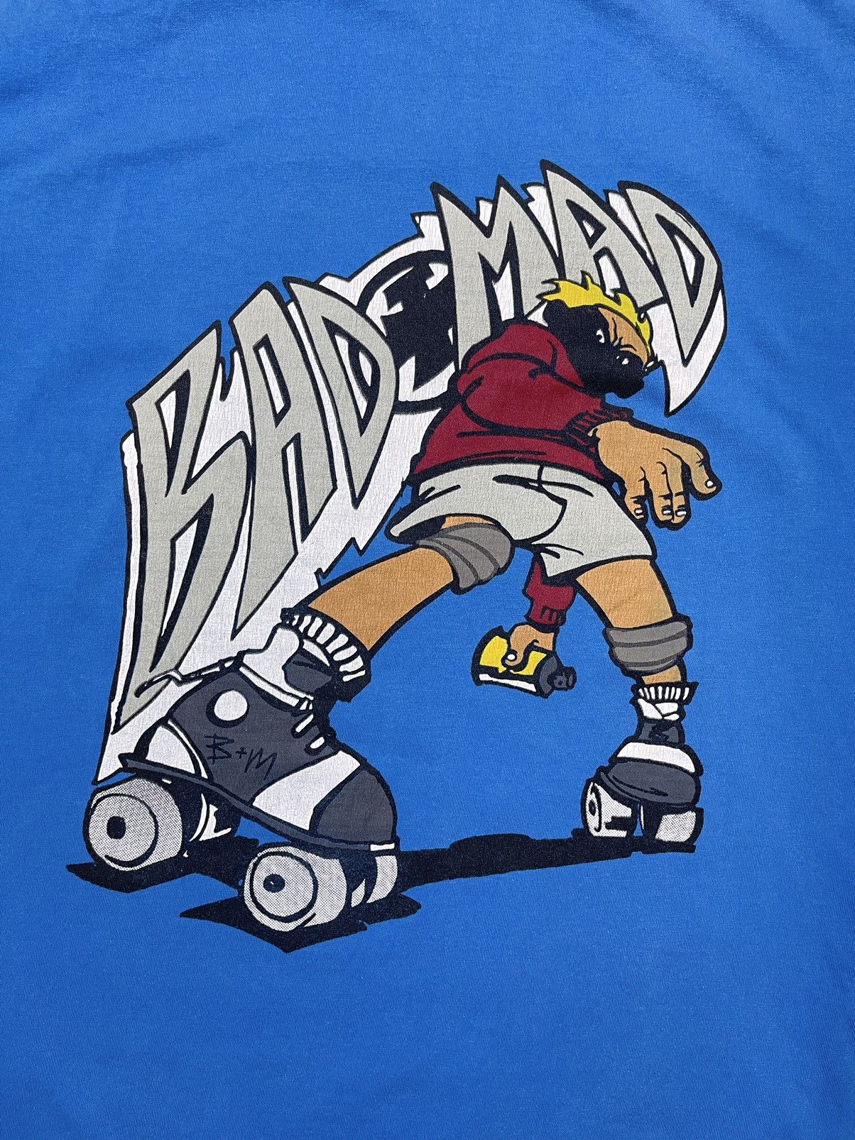 Other Rare Vintage Bad Mad T Shirt Hard Wear Y2K Size US XL / EU 56 / 4 - 3 Thumbnail