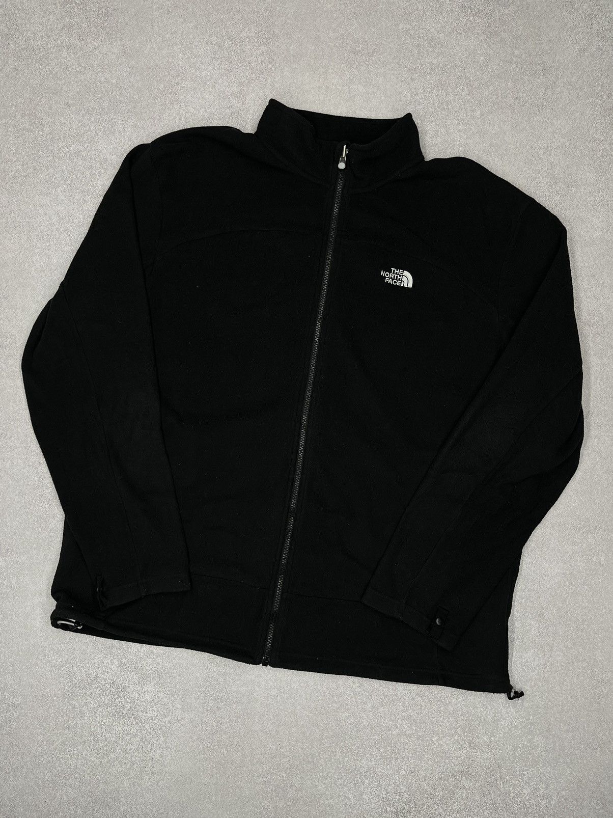 Mens The North Face Fleece Jacket Black Denali