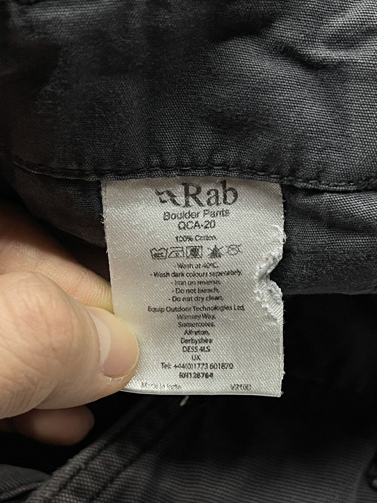 Rab Vintage Workwear Rab Boulder Pants Distressed Workpants Size US 34 / EU 50 - 11 Thumbnail