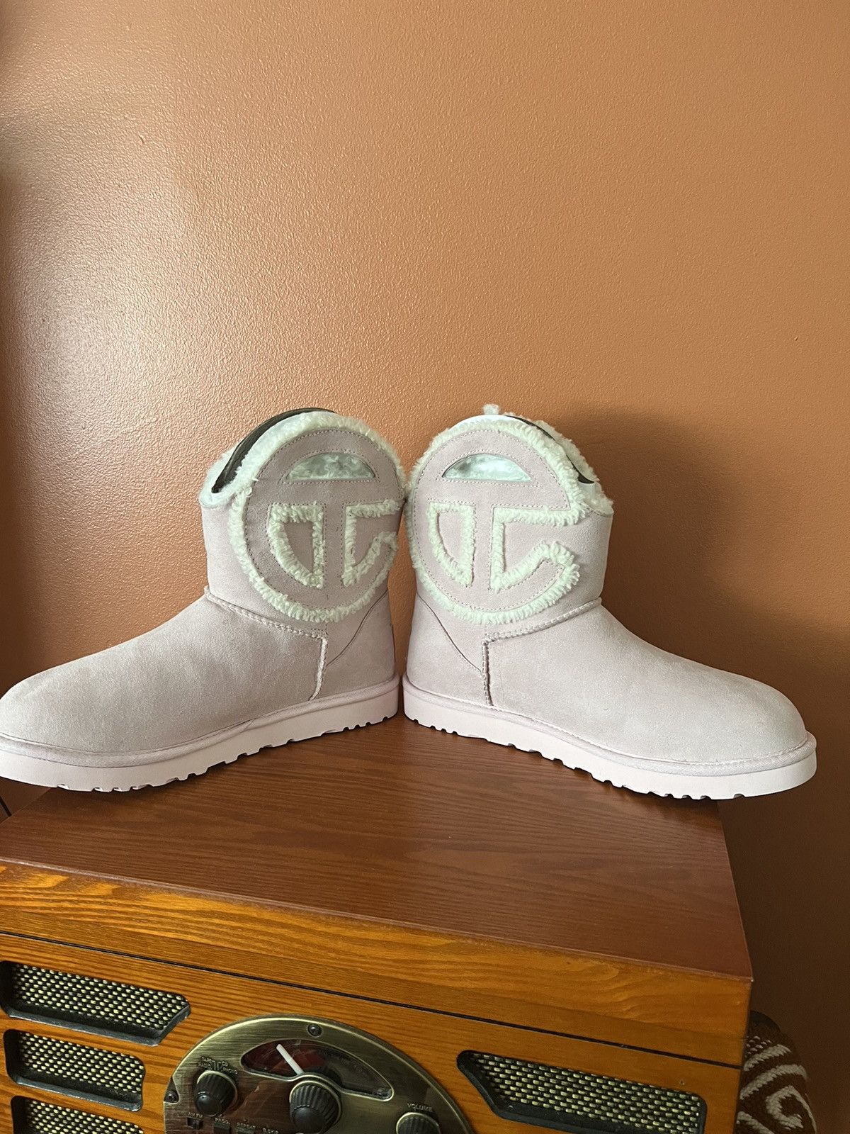 image of Telfar Minis Shoes in Pink, Men's (Size 9)
