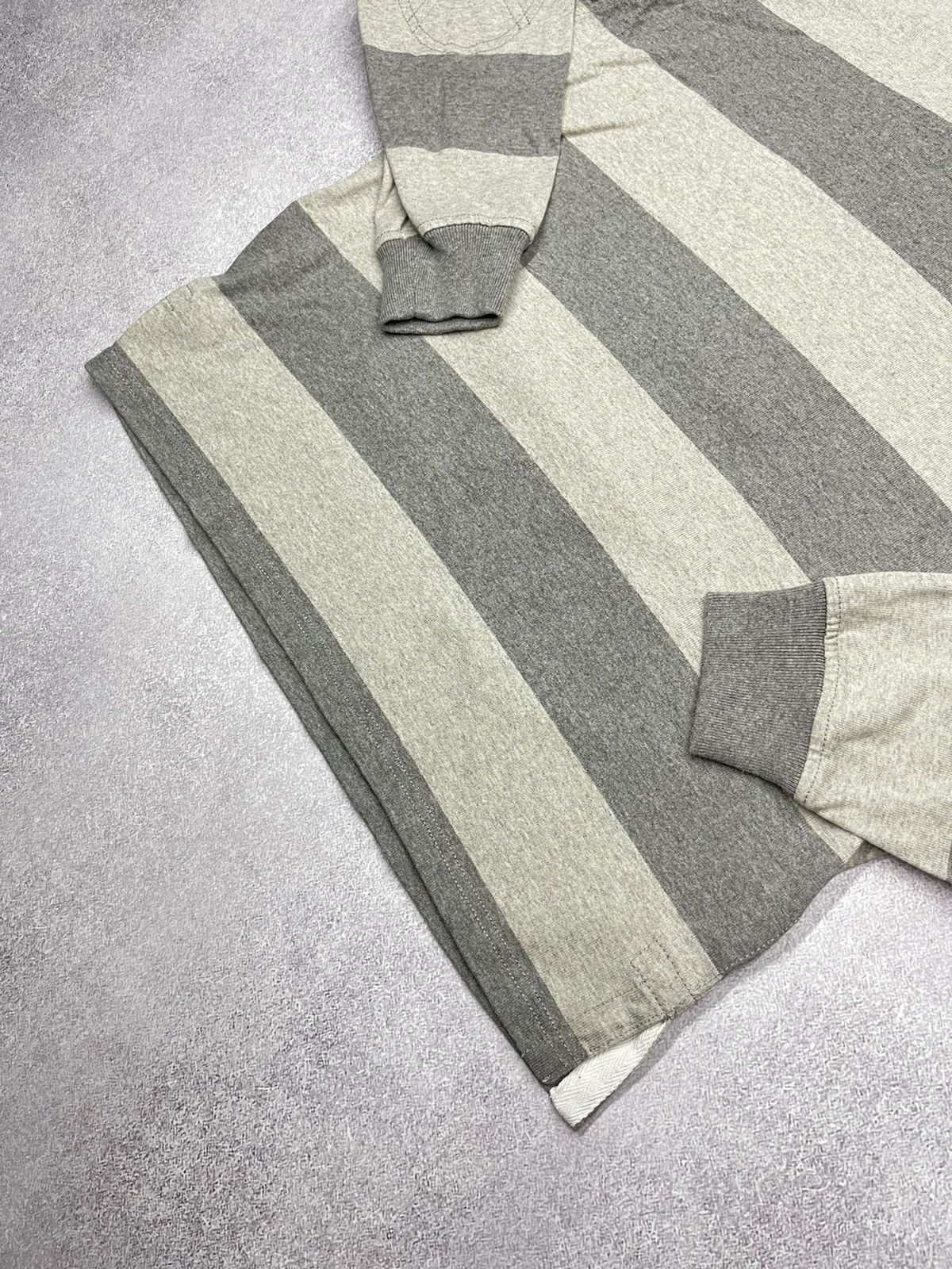 Vintage Vintage Polo Ralph Lauren Striped Hoodie Y2K Size US M / EU 48-50 / 2 - 3 Thumbnail