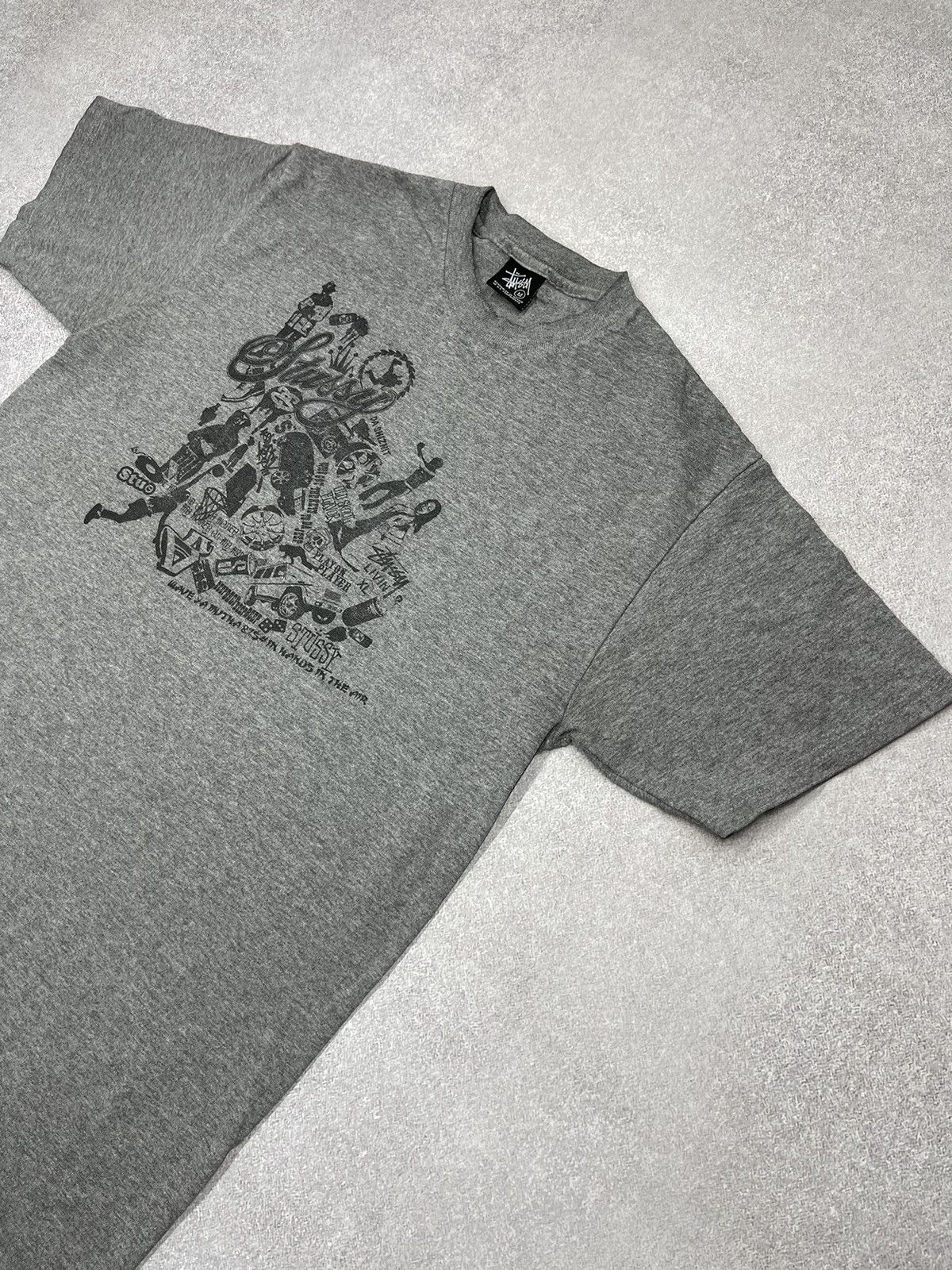 Stussy Vintage Stussy Livin T Shirt Big Logo Y2K Size US M / EU 48-50 / 2 - 4 Thumbnail