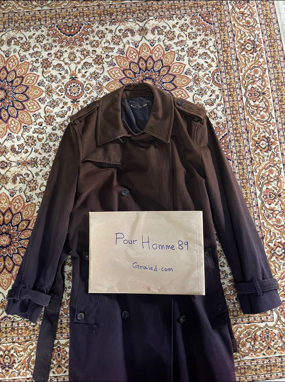 Louis Vuitton 🔥VERY RARE🔥🔥Louis Vuitton Trench Double Breast 44 Size US S / EU 44-46 / 1 - 12 Thumbnail