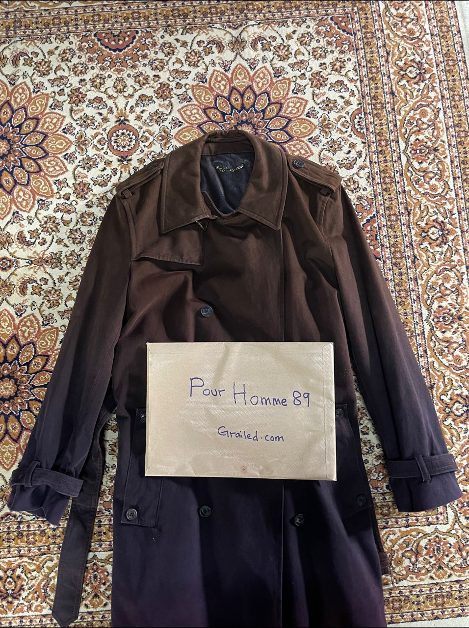 Louis Vuitton 🔥VERY RARE🔥🔥Louis Vuitton Trench Double Breast 44 Size US S / EU 44-46 / 1 - 13 Thumbnail