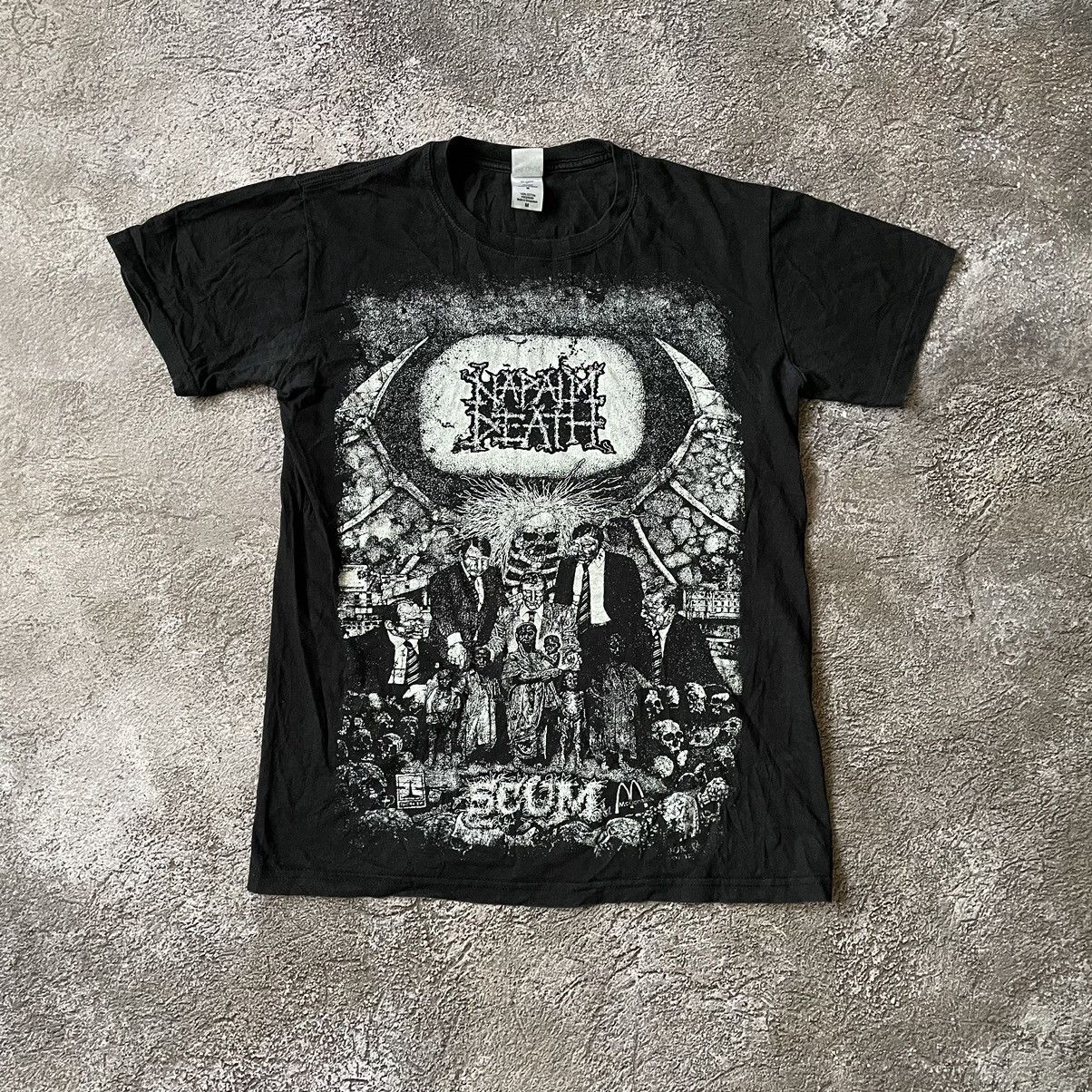 Vintage Vintage Y2K Napalm Death Graphic Tee Punk Grunge Relaxed M Size US M / EU 48-50 / 2 - 3 Thumbnail