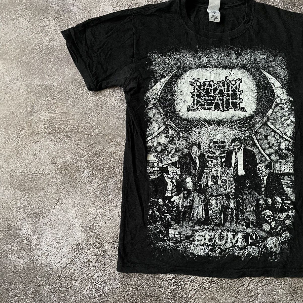 Vintage Vintage Y2K Napalm Death Graphic Tee Punk Grunge Relaxed M Size US M / EU 48-50 / 2 - 4 Thumbnail