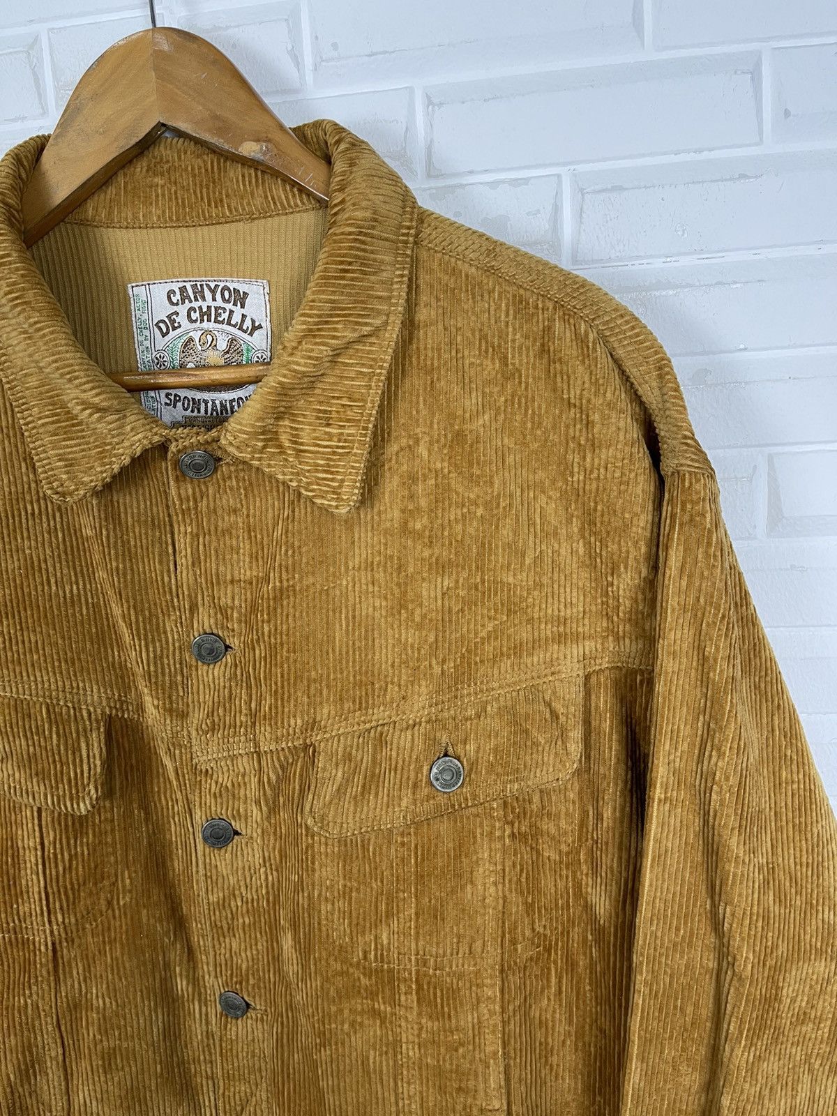 Vintage VINTAGE TRUCKER DENIM CANYON DE CHELLY CORDUROY Size US M / EU 48-50 / 2 - 5 Thumbnail