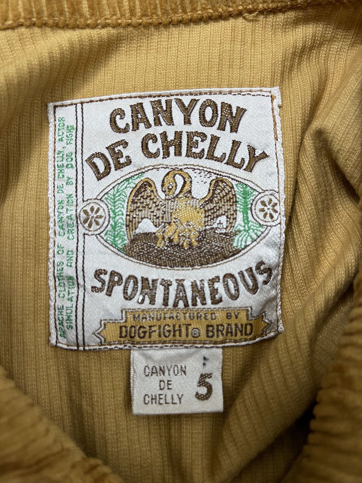 Vintage VINTAGE TRUCKER DENIM CANYON DE CHELLY CORDUROY Size US M / EU 48-50 / 2 - 6 Thumbnail