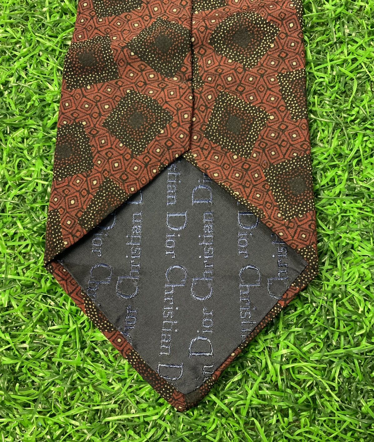 Christian Dior Monsieur Christian Dior Made in USA Neck Tie Size ONE SIZE - 5 Thumbnail