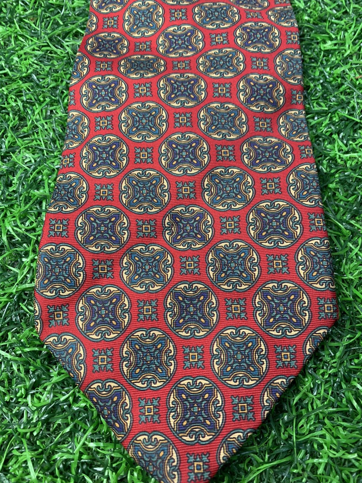 Christian Dior Monsieur Christian Dior Made in Italy Pure Silk Neck Tie Size ONE SIZE - 2 Thumbnail