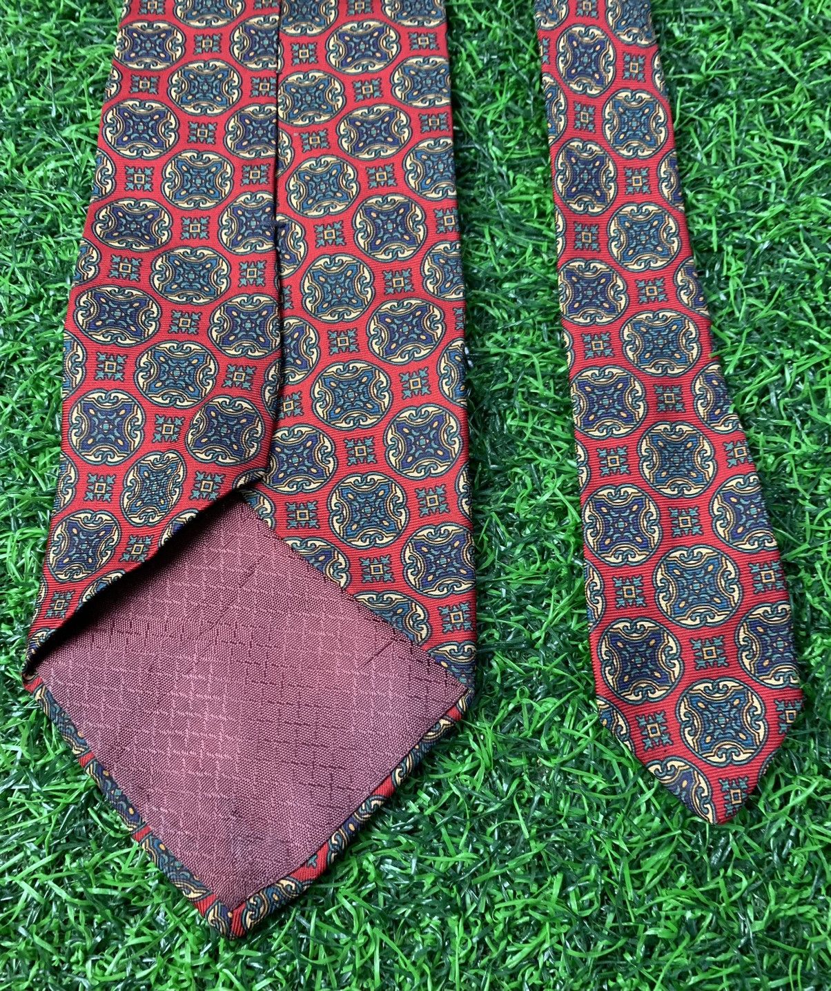 Christian Dior Monsieur Christian Dior Made in Italy Pure Silk Neck Tie Size ONE SIZE - 3 Thumbnail