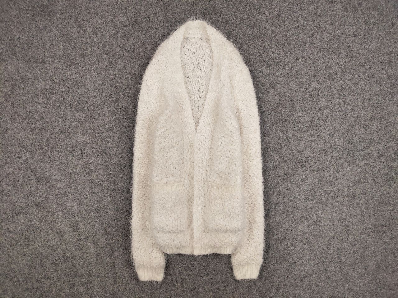 Hysteric Glamour Rare Vintage Japanese Cardigan Mohair Style Fuzzy Sweater Size L / US 10 / IT 46 - 1 Thumbnail