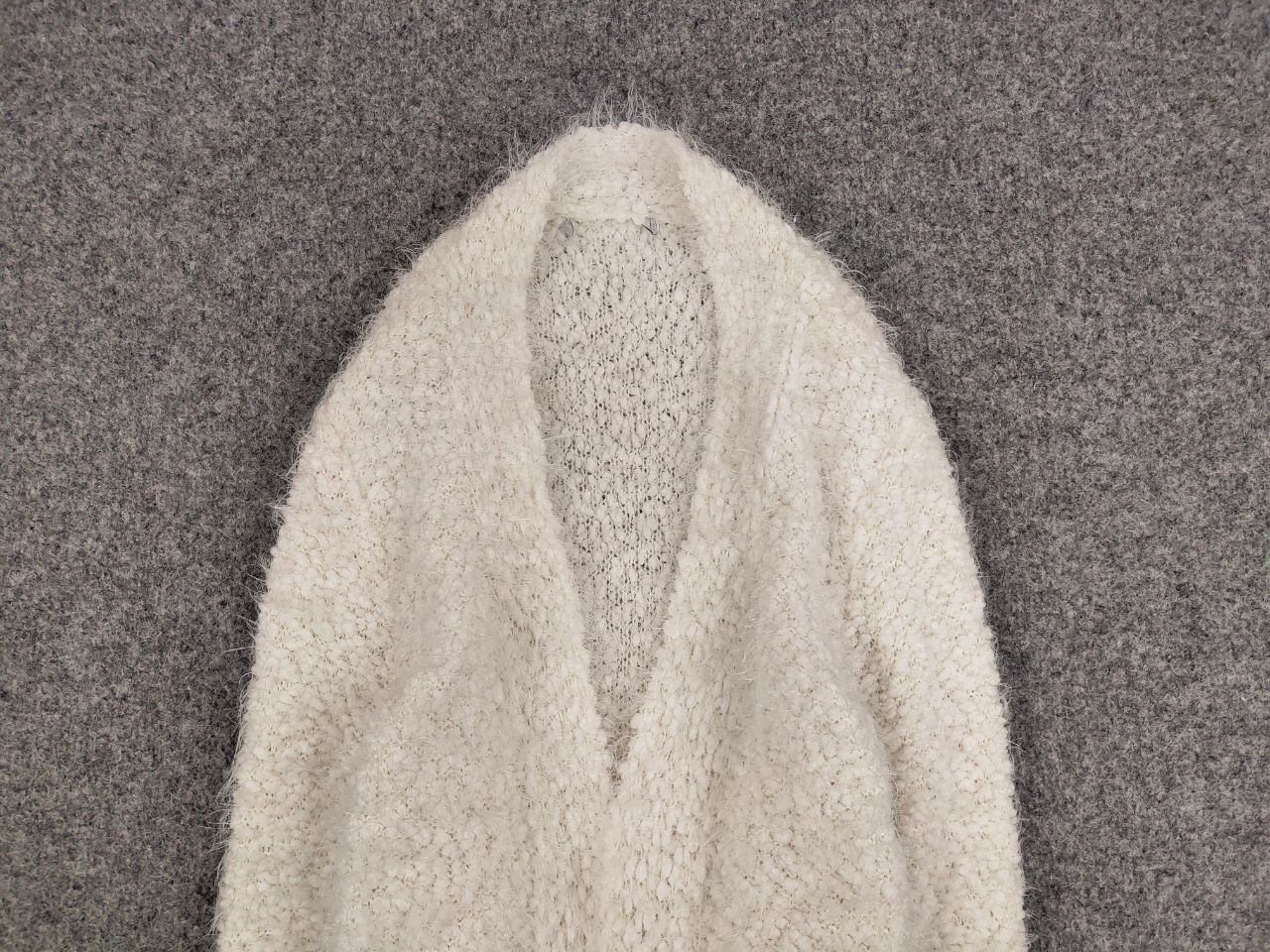 Hysteric Glamour Rare Vintage Japanese Cardigan Mohair Style Fuzzy Sweater Size L / US 10 / IT 46 - 7 Thumbnail