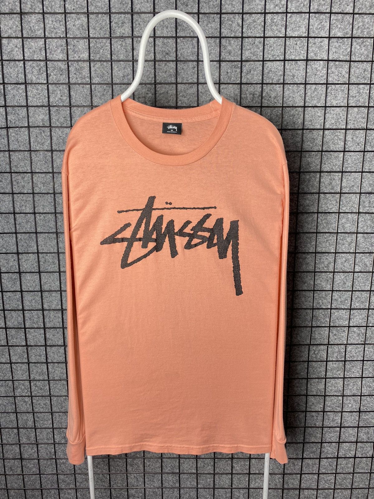 Stussy Stussy Streetwear Big Logo Long Sleeve T Shirt Size M Size US M / EU 48-50 / 2 - 1 Thumbnail