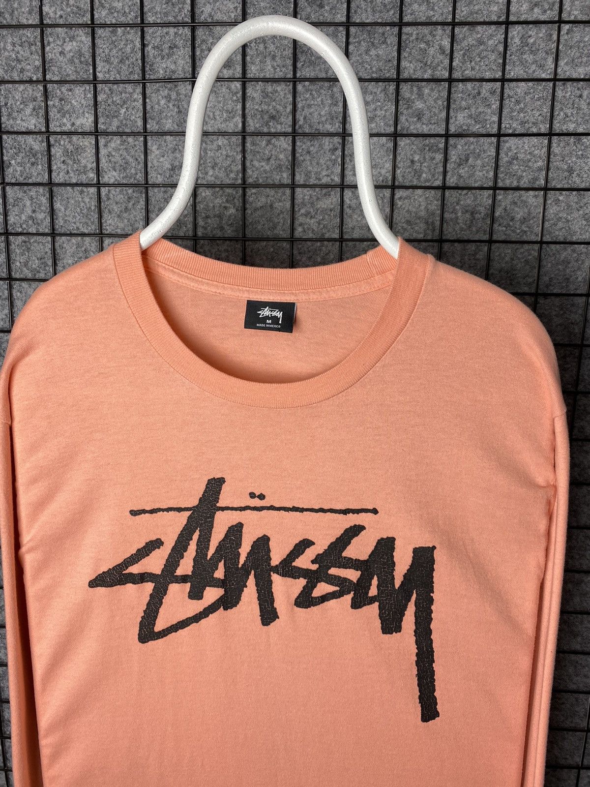 Stussy Stussy Streetwear Big Logo Long Sleeve T Shirt Size M Size US M / EU 48-50 / 2 - 2 Thumbnail